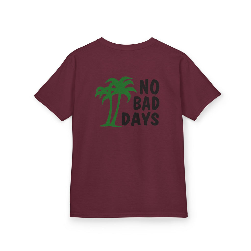 Kids 'No Bad Days' Palm Tree T‑Shirt