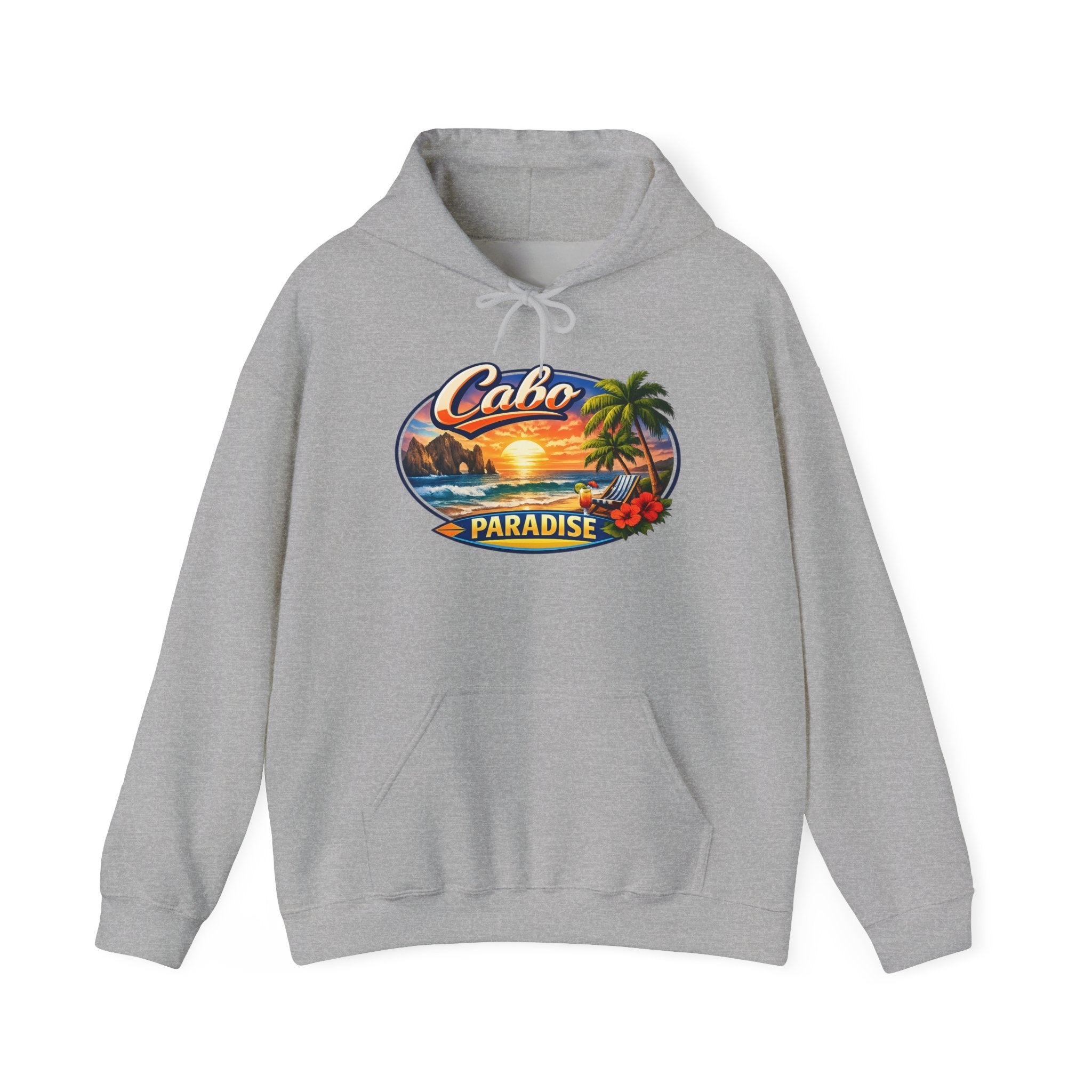 Cabo San Lucas Arch Hoodie — Beach Arch Graphic Sweatshirt