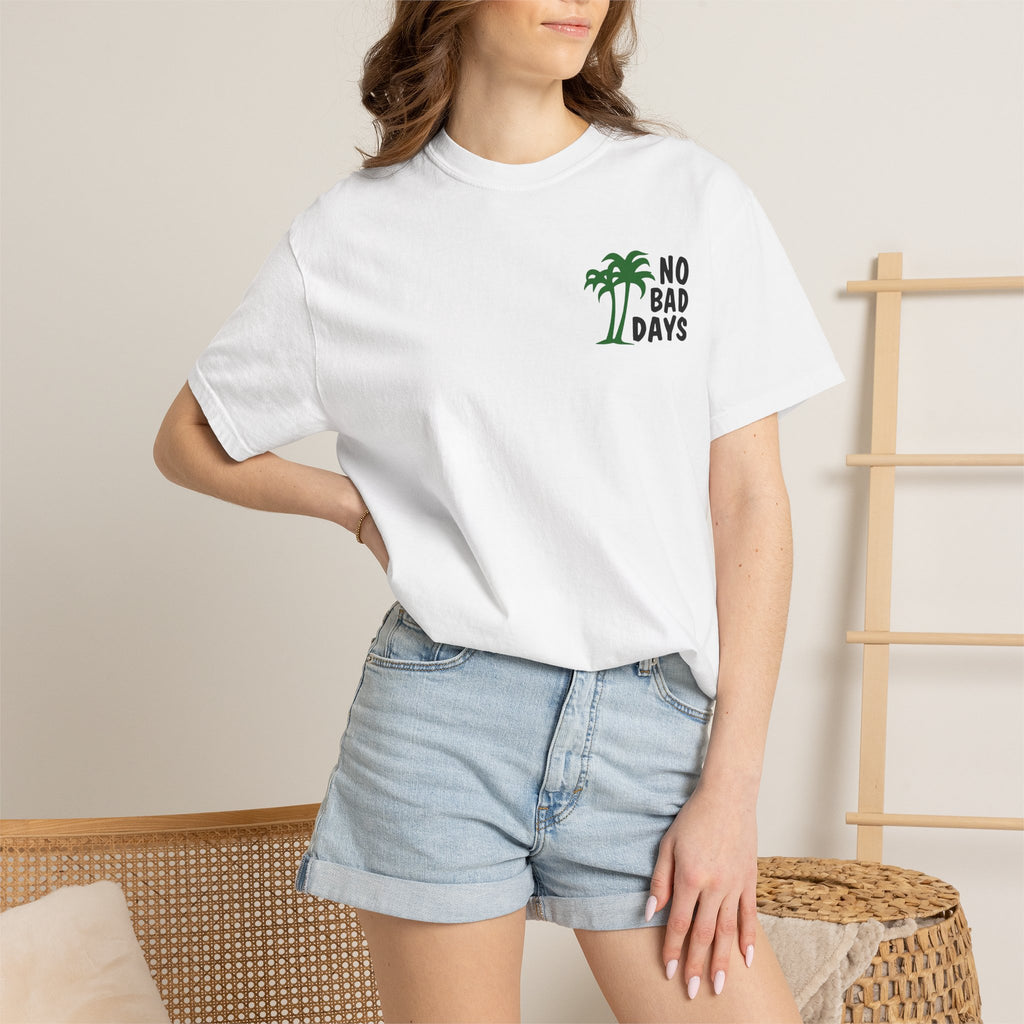 No Bad Days T-Shirt — Cabo Palm Beach Vacation Tee