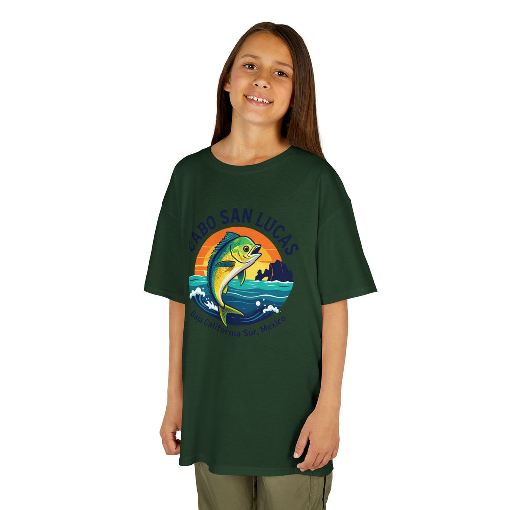 Kids Tee — Cabo San Lucas Mahi Mahi Fishing Souvenir