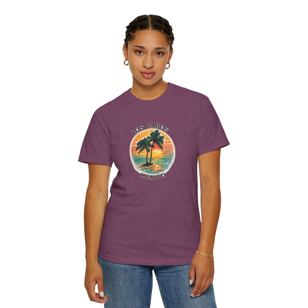 Los Cabos Palms T-Shirt — Tropical Beach Palm Graphic Tee