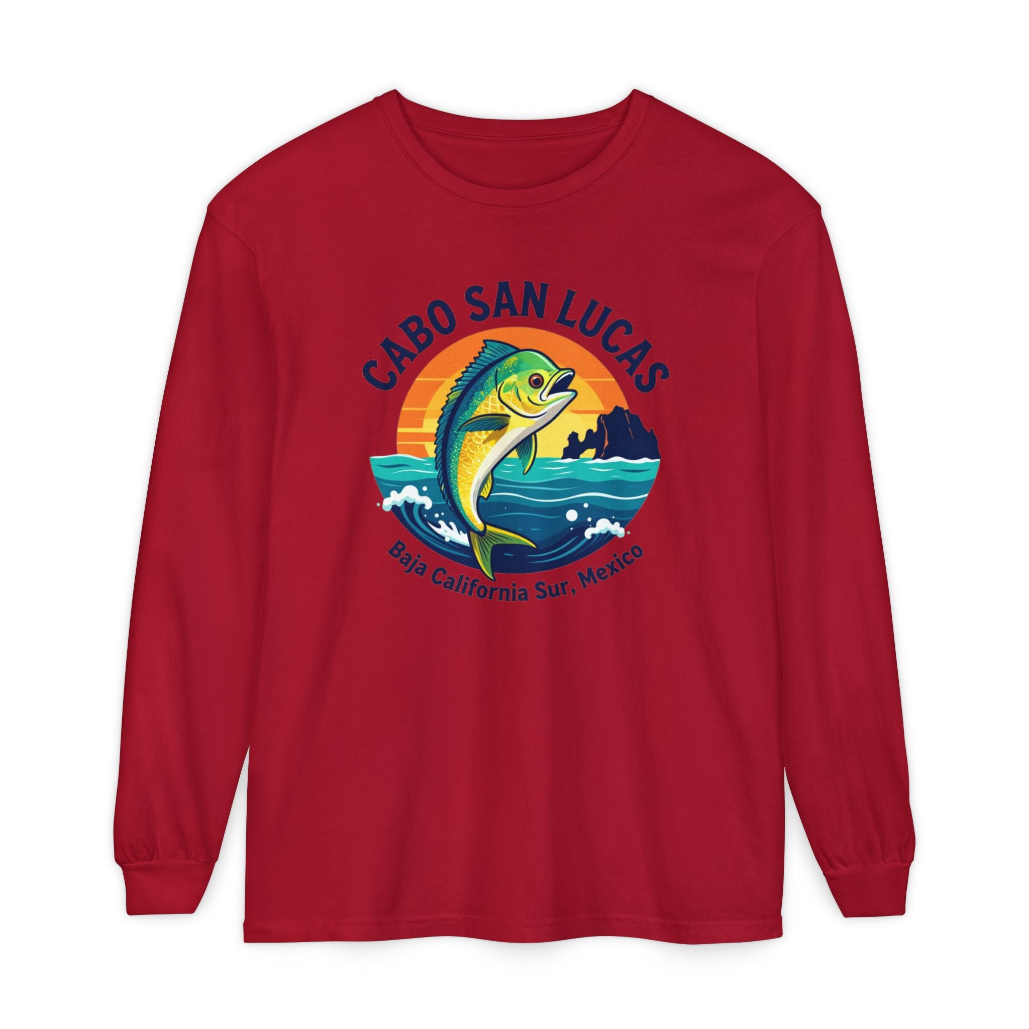 Cabo San Lucas Mahi Fishing Long Sleeve Tee