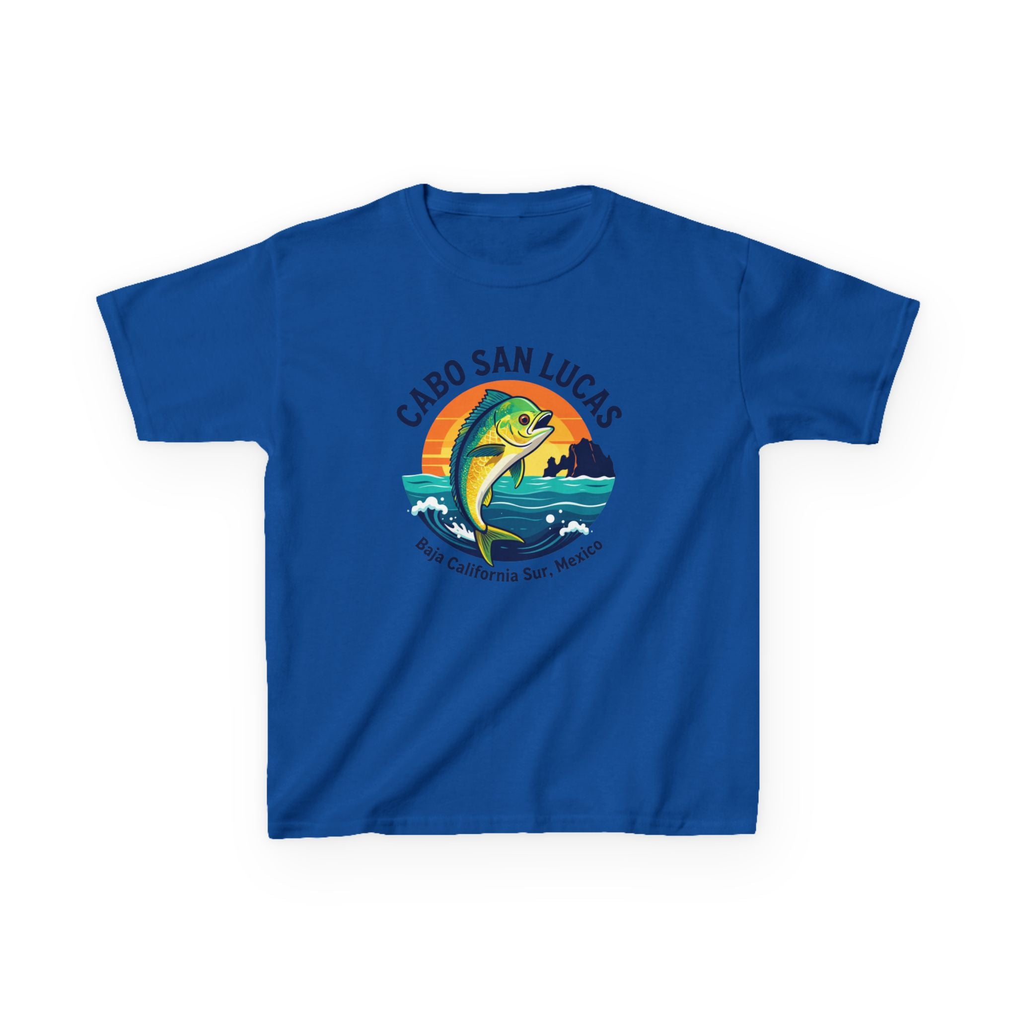 Kids Tee — Cabo San Lucas Mahi Mahi Fishing Souvenir