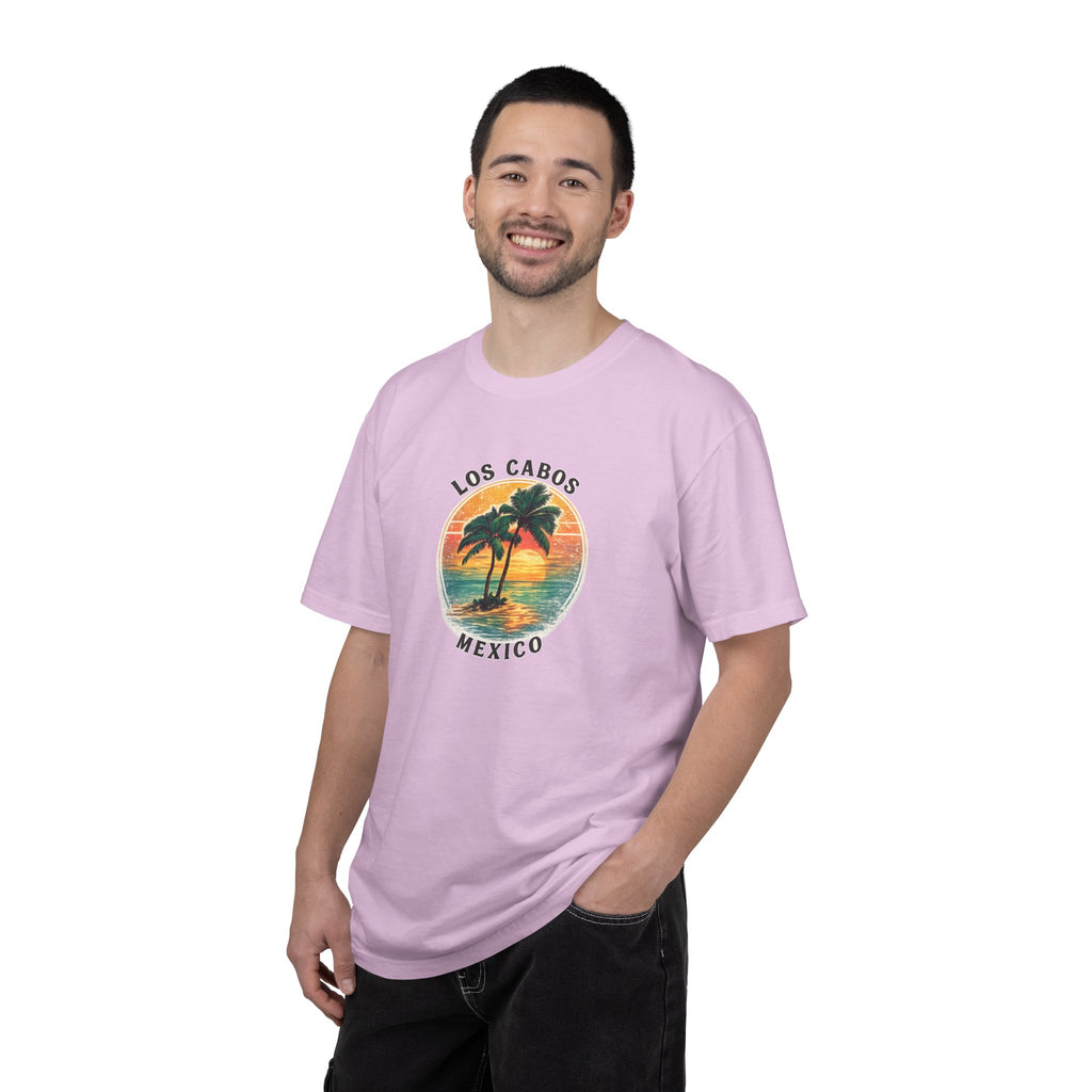 Los Cabos Palms T-Shirt — Tropical Beach Palm Graphic Tee