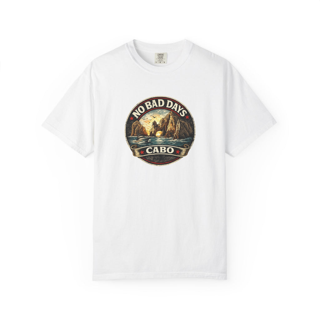 No Bad Days Cabo T-Shirt — Sunset Beach Vintage Graphic Tee