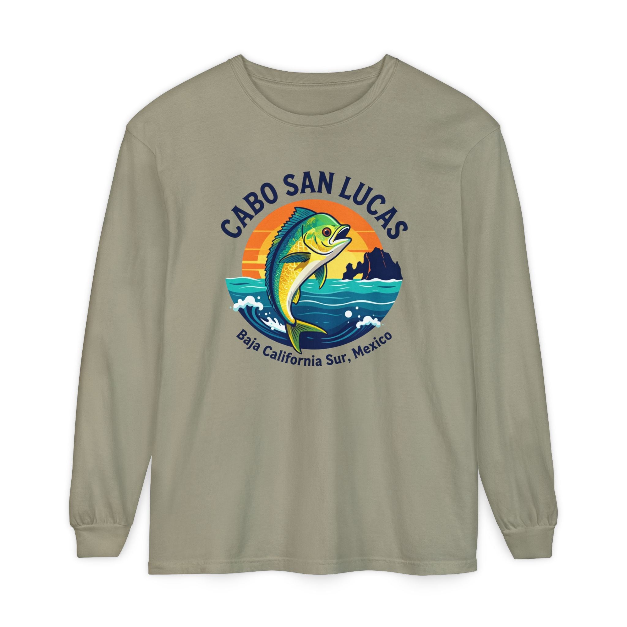 Cabo San Lucas Mahi Fishing Long Sleeve Tee