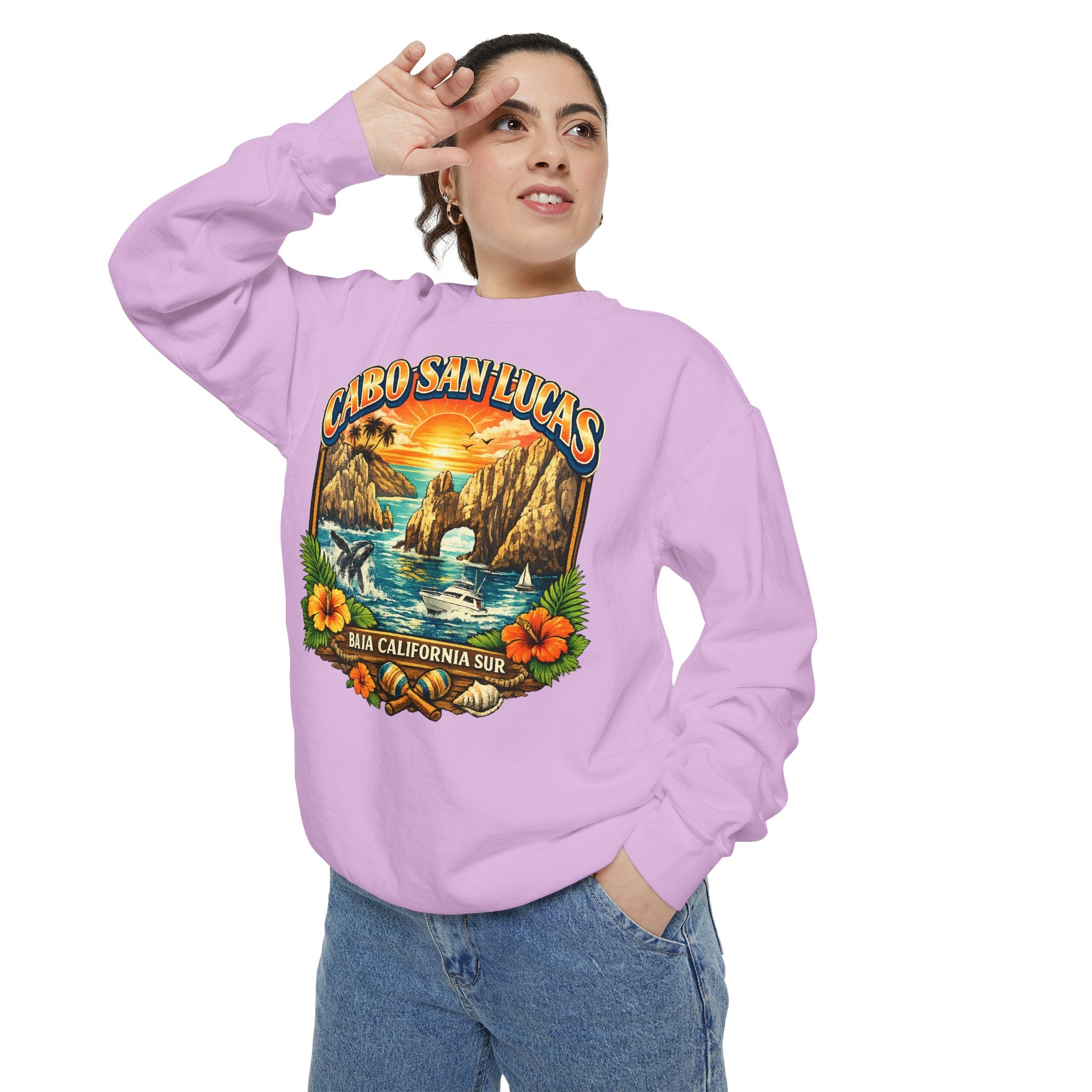 Cabo San Lucas Sunset Sweatshirt — Baja California Surf Crewneck
