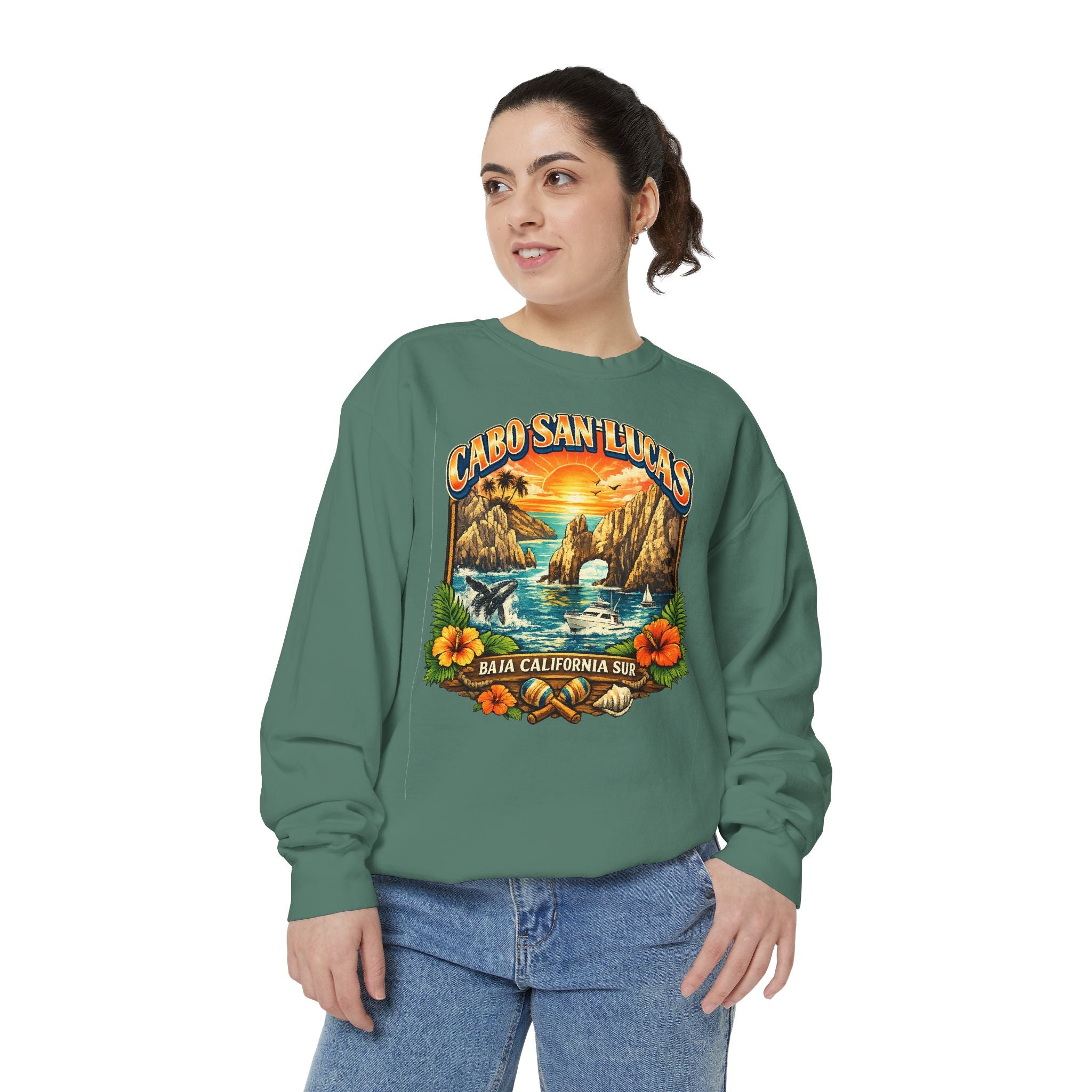 Cabo San Lucas Sunset Sweatshirt — Baja California Surf Crewneck