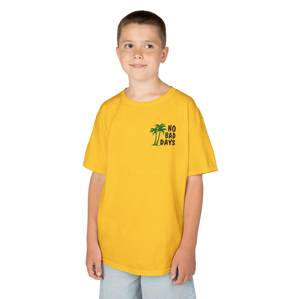 Kids 'No Bad Days' Palm Tree T‑Shirt
