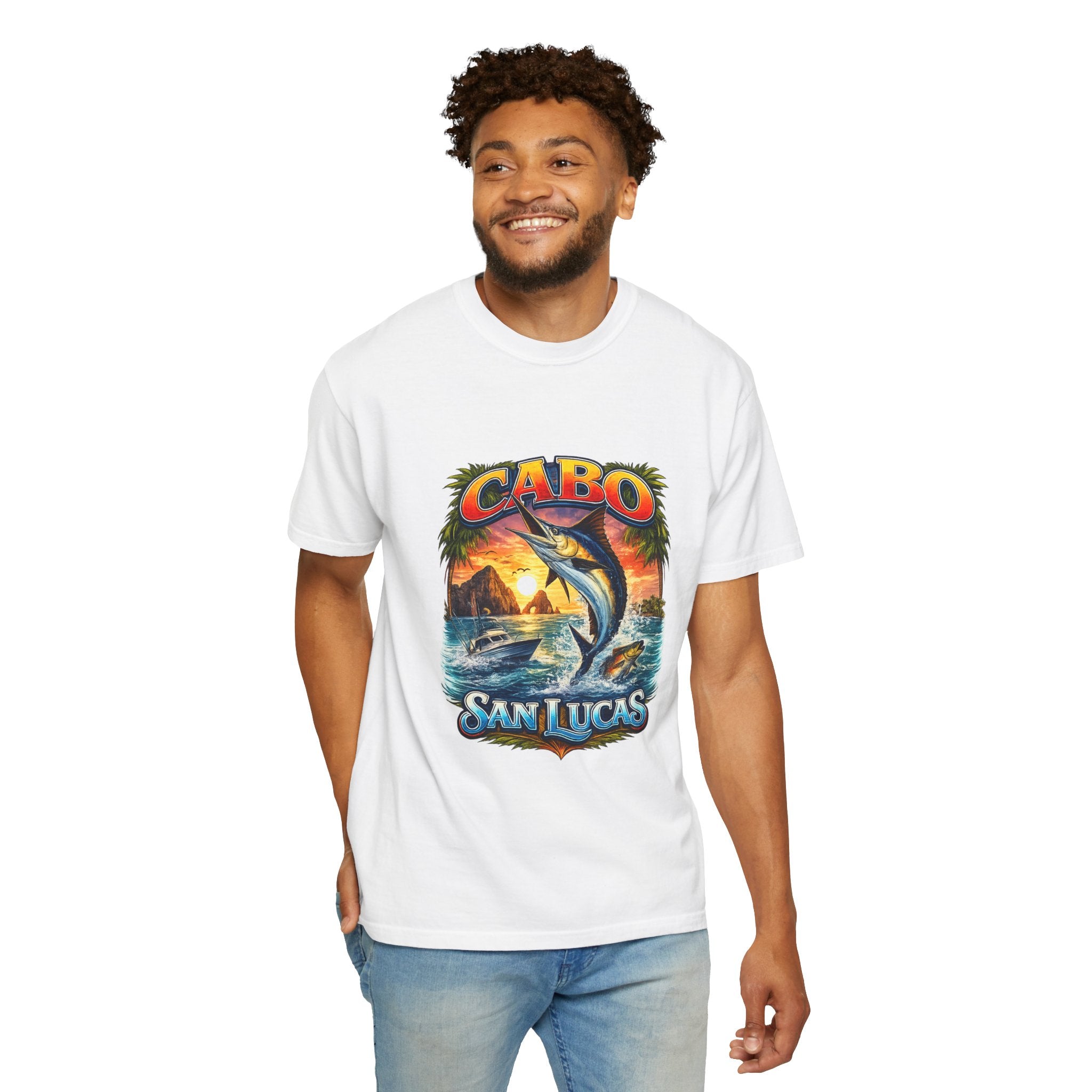 Cabo San Lucas Arch Marlin Fishing T-Shirt