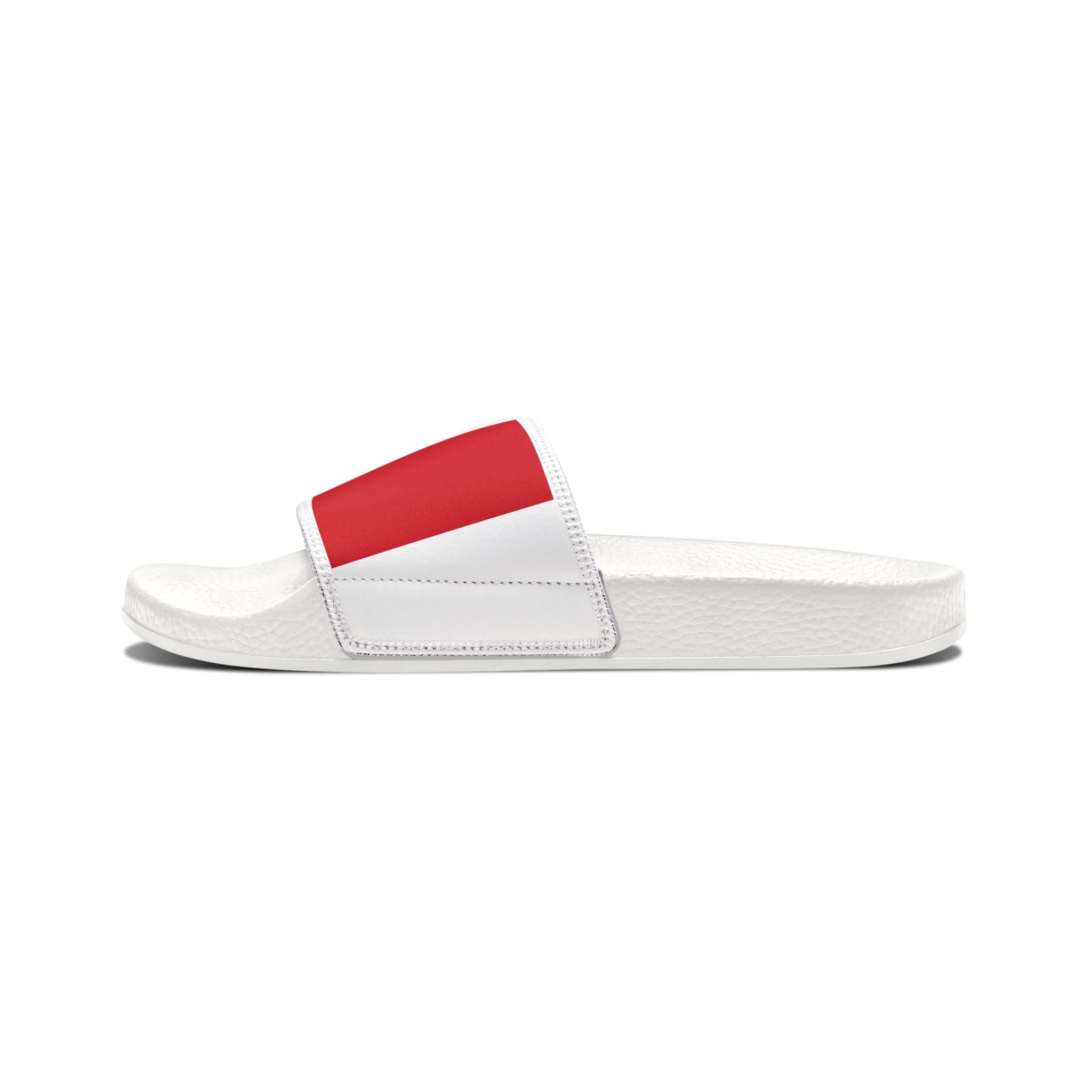 Flag-Striped Slide Sandals — USA & Mexico Removable Strap Slides