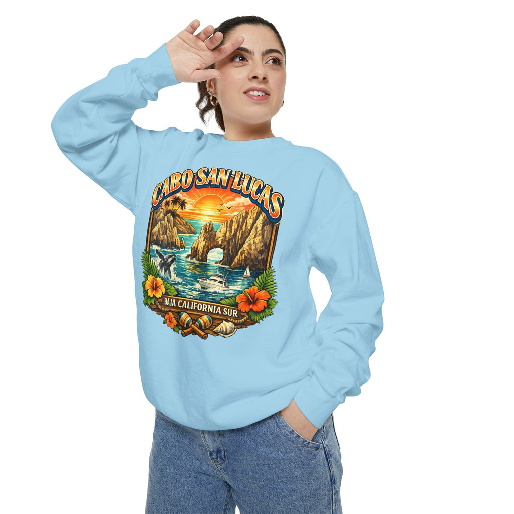 Cabo San Lucas Sunset Sweatshirt — Baja California Surf Crewneck