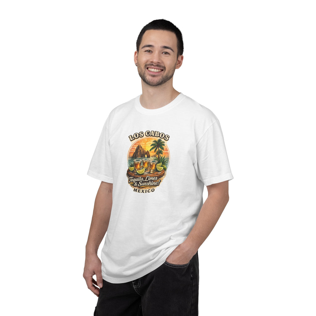 Los Cabos Tequila & Limes T-Shirt — Mexico Beach Vacation Tee