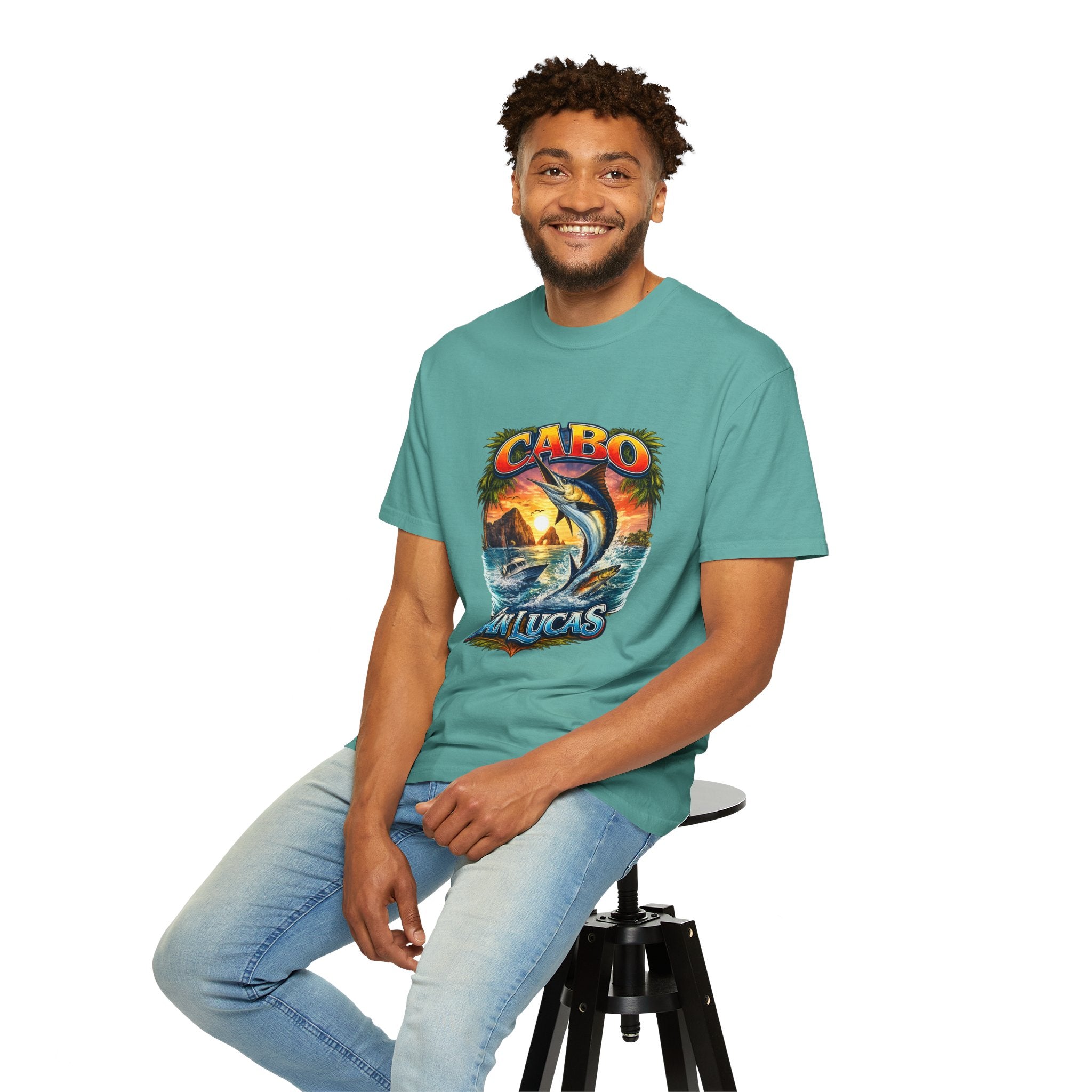 Cabo San Lucas Arch Marlin Fishing T-Shirt