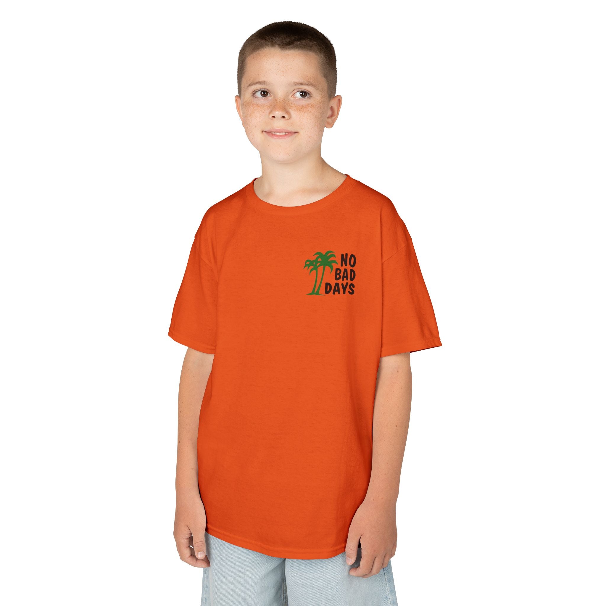Kids 'No Bad Days' Palm Tree T‑Shirt