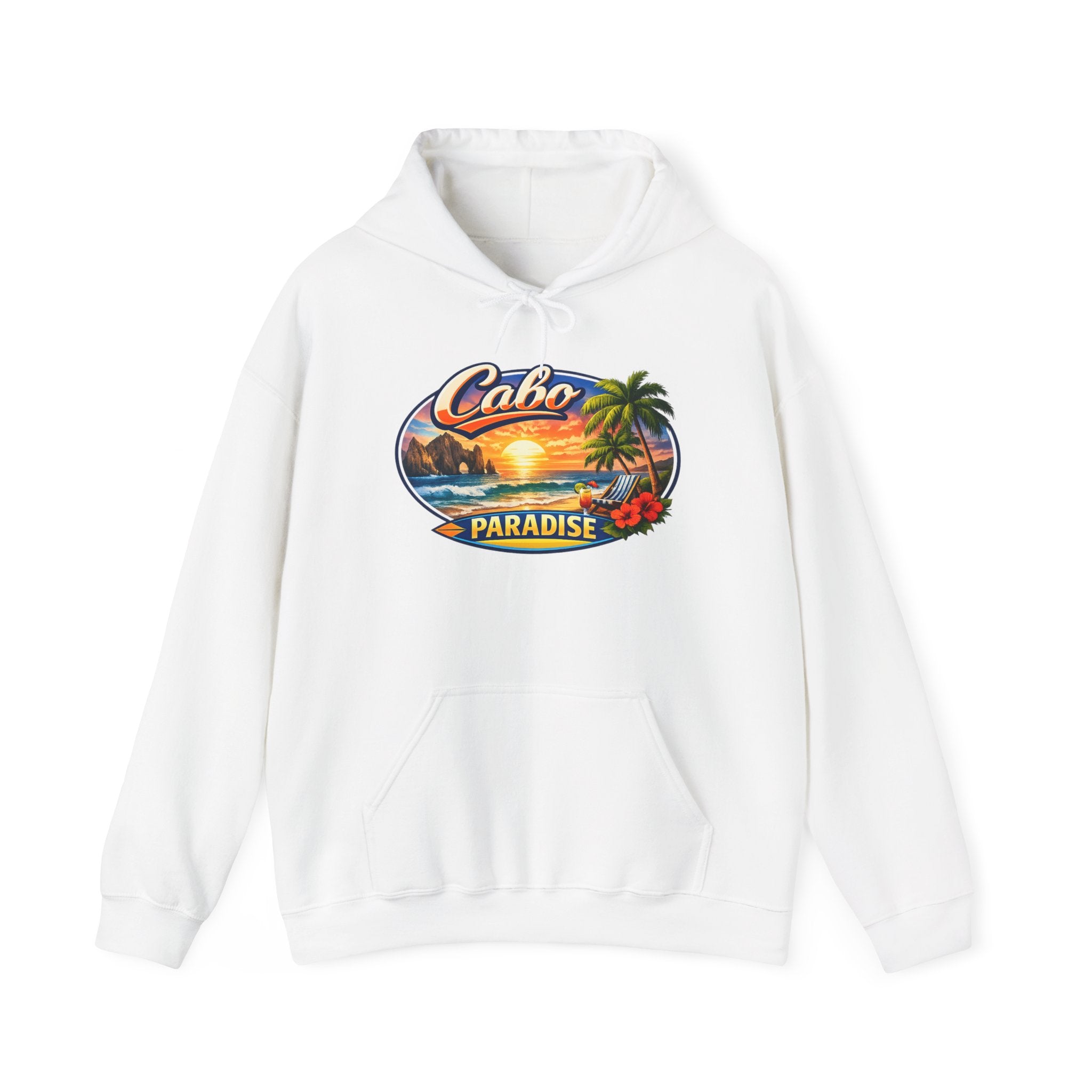 Cabo San Lucas Arch Hoodie — Beach Arch Graphic Sweatshirt