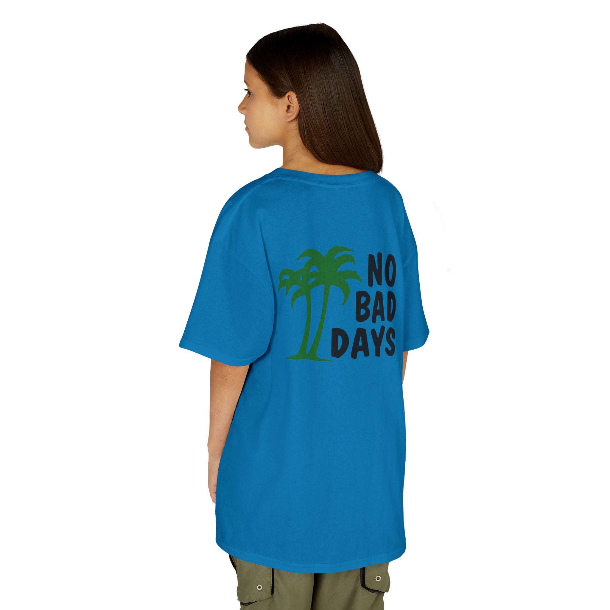 Kids 'No Bad Days' Palm Tree T‑Shirt