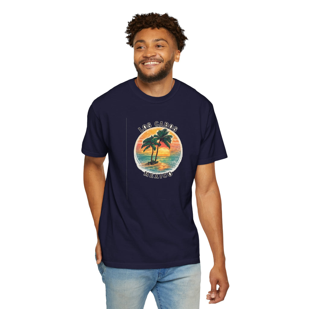 Los Cabos Palms T-Shirt — Tropical Beach Palm Graphic Tee