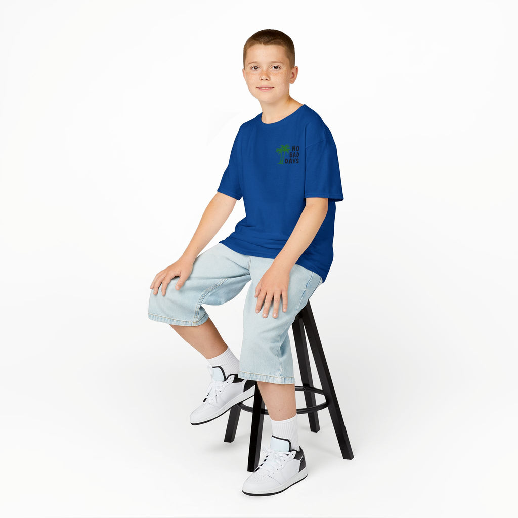 Kids 'No Bad Days' Palm Tree T‑Shirt