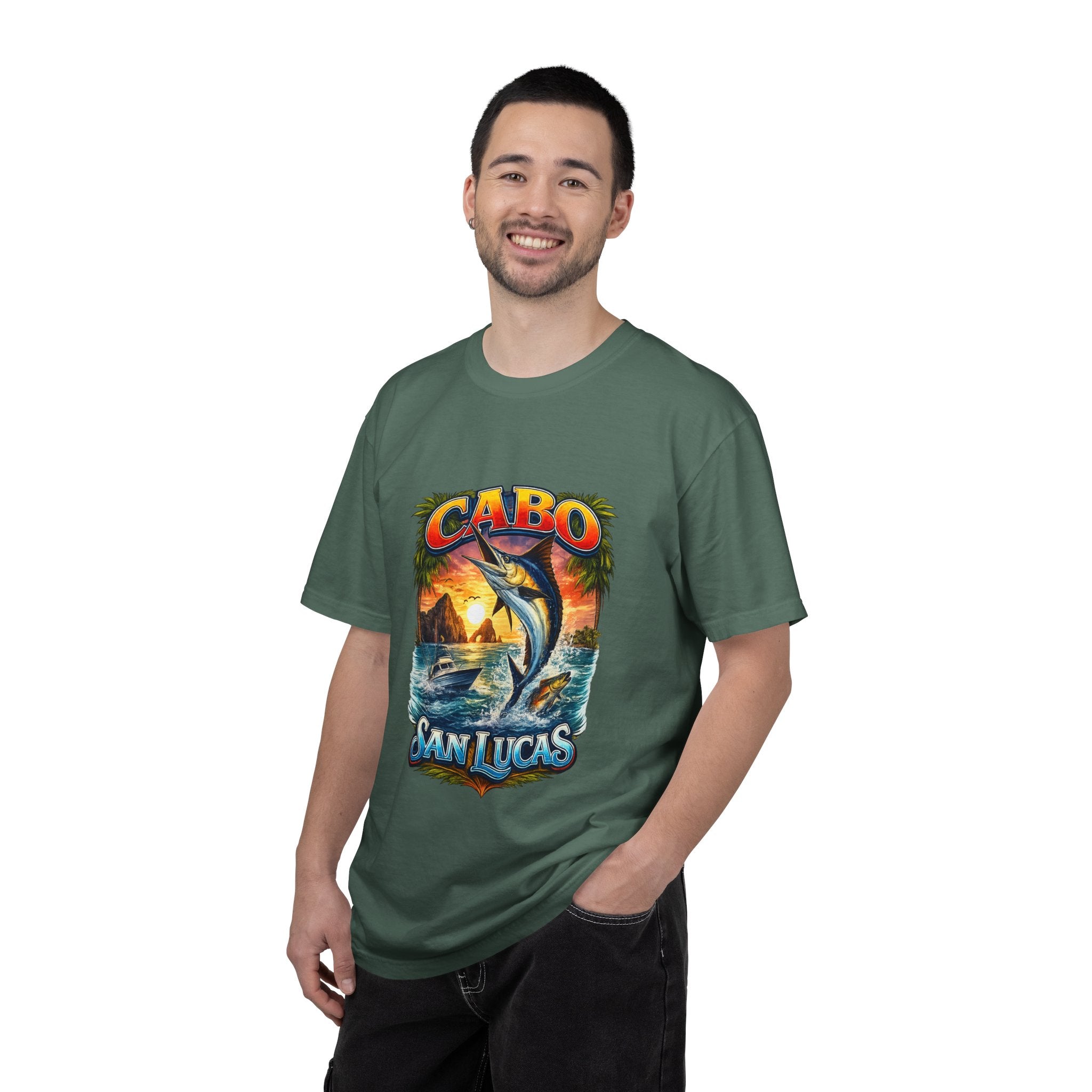 Cabo San Lucas Arch Marlin Fishing T-Shirt