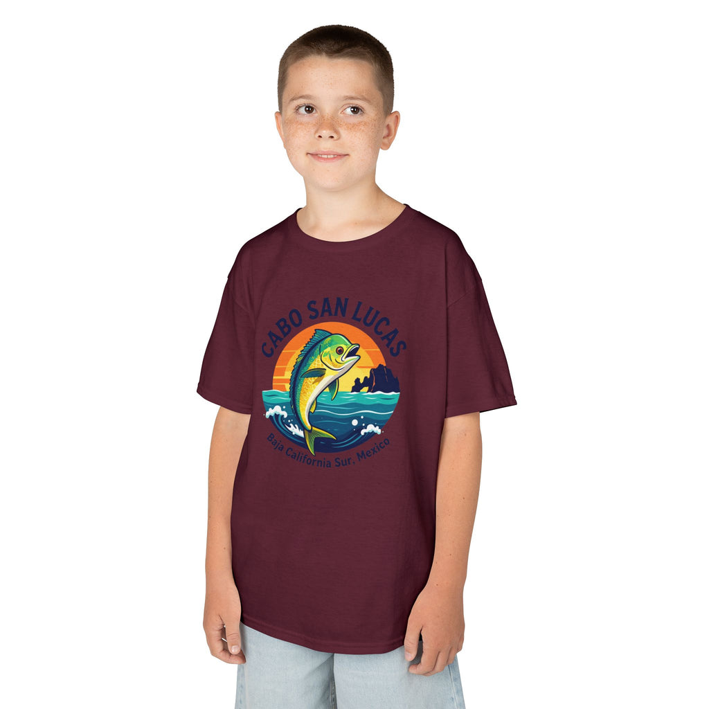 Kids Tee — Cabo San Lucas Mahi Mahi Fishing Souvenir