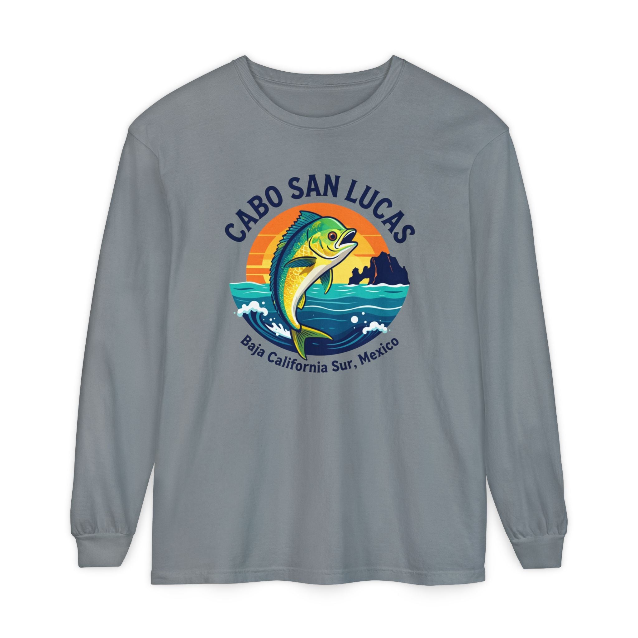 Cabo San Lucas Mahi Fishing Long Sleeve Tee