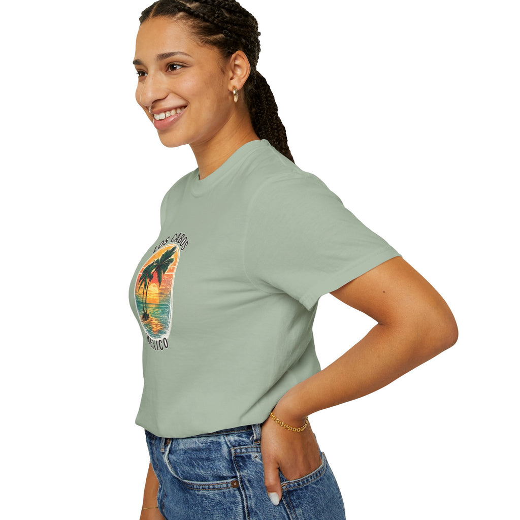 Los Cabos Palms T-Shirt — Tropical Beach Palm Graphic Tee