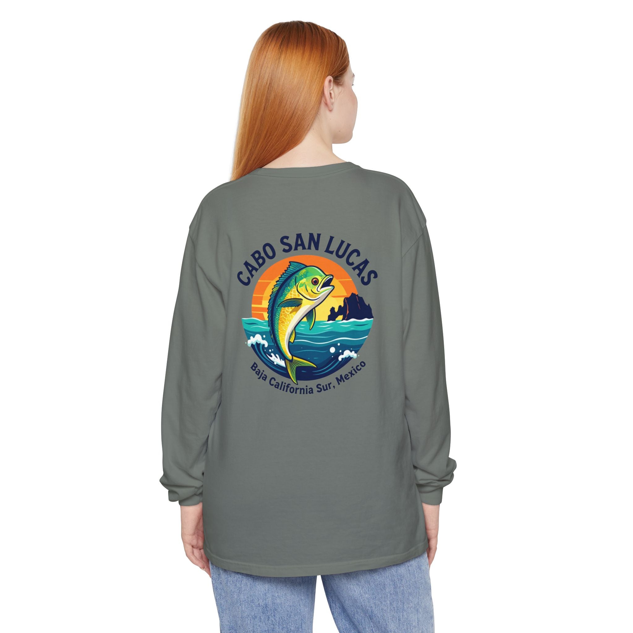 Cabo San Lucas Mahi Fishing Long Sleeve Tee