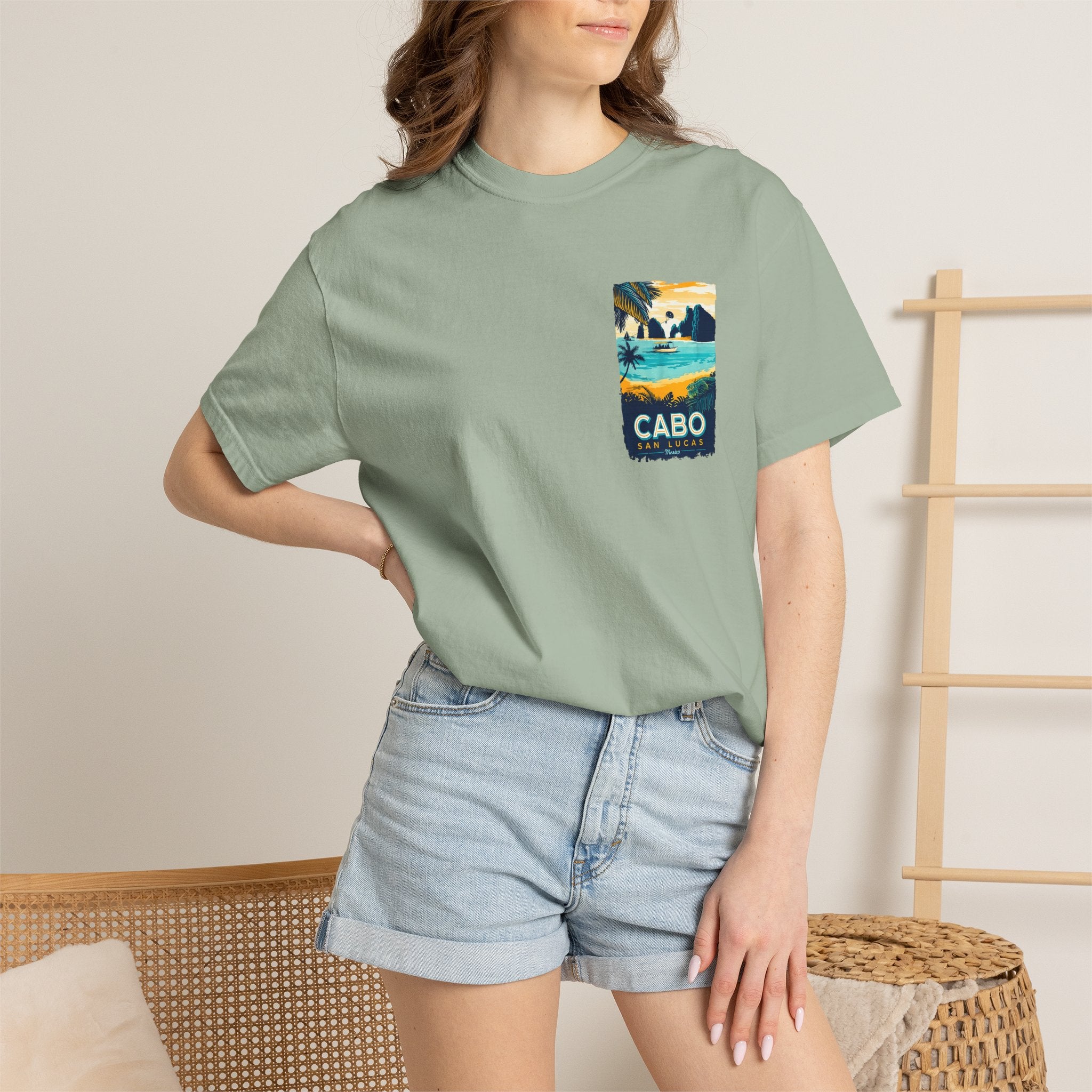 Cabo Paradise Arch T-Shirt — Cabo San Lucas Vacation Tee