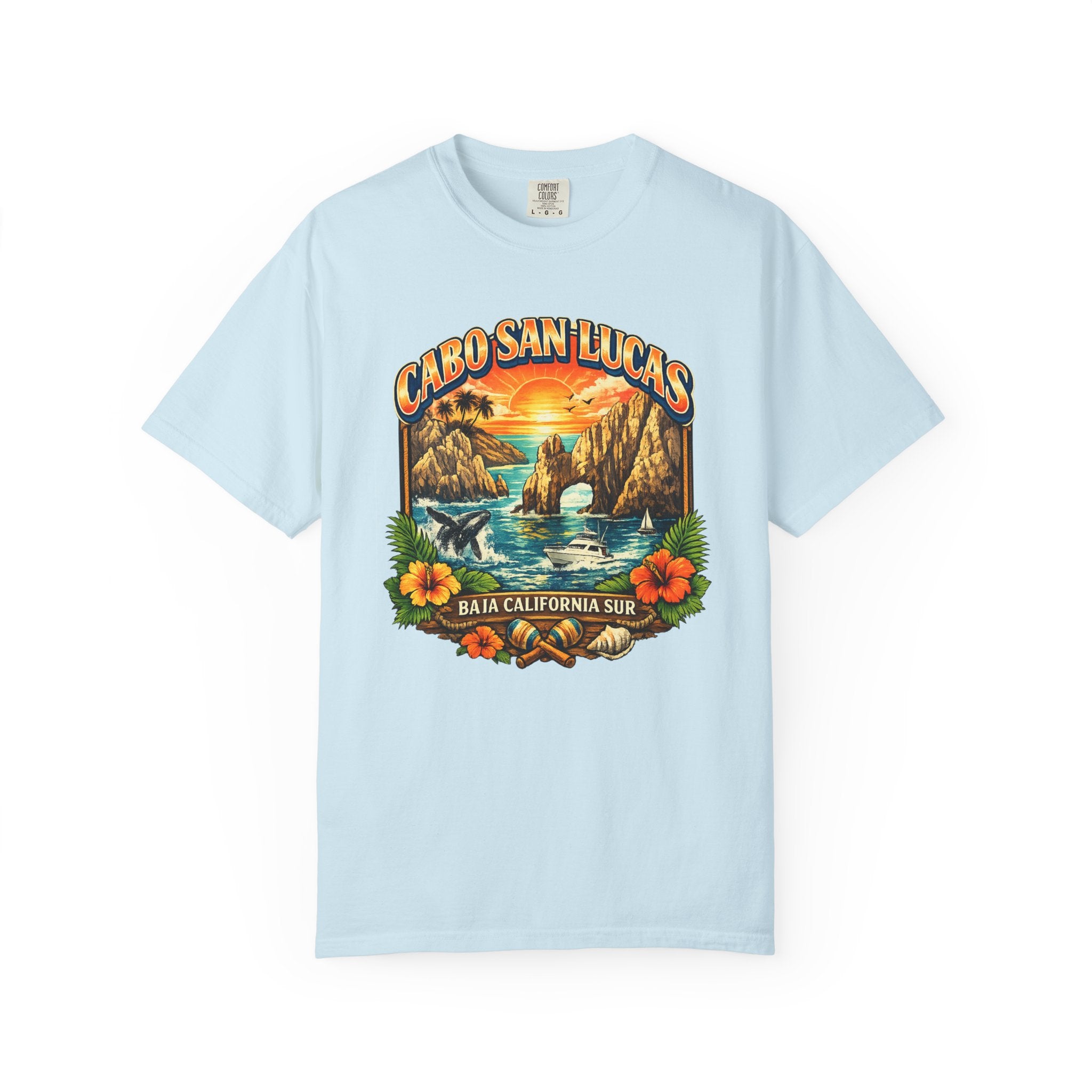 Cabo San Lucas Arch Sunset T-Shirt — Baja California Sur Vacation Tee