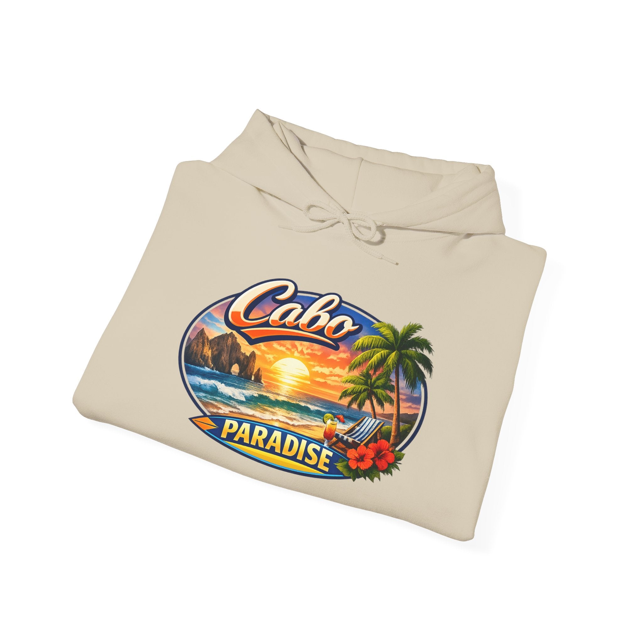 Cabo San Lucas Arch Hoodie — Beach Arch Graphic Sweatshirt