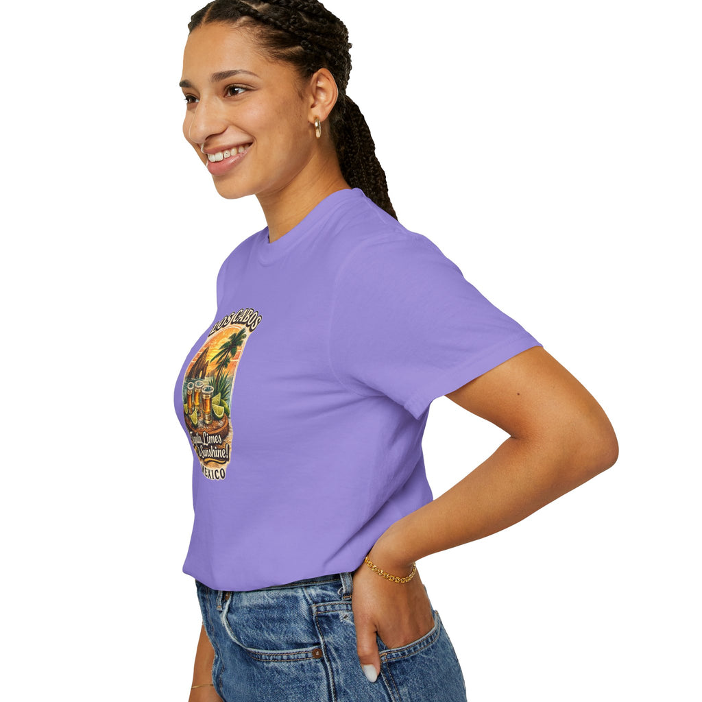 Los Cabos Tequila & Limes T-Shirt — Mexico Beach Vacation Tee