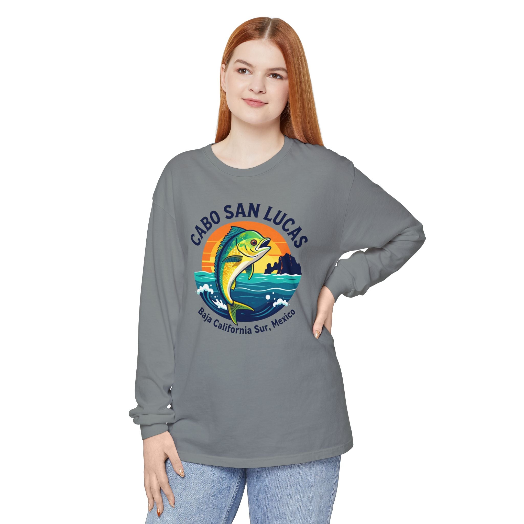Cabo San Lucas Mahi Fishing Long Sleeve Tee