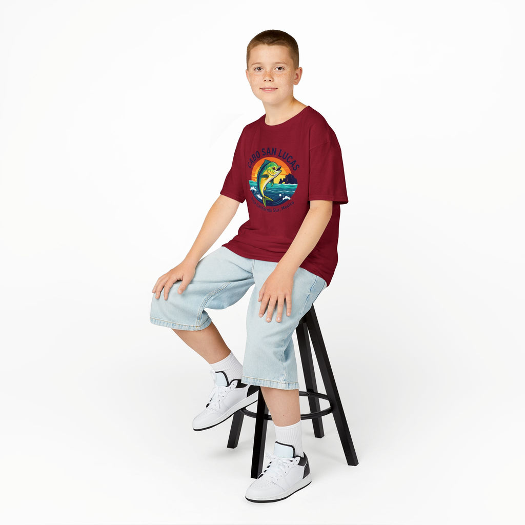 Kids Tee — Cabo San Lucas Mahi Mahi Fishing Souvenir