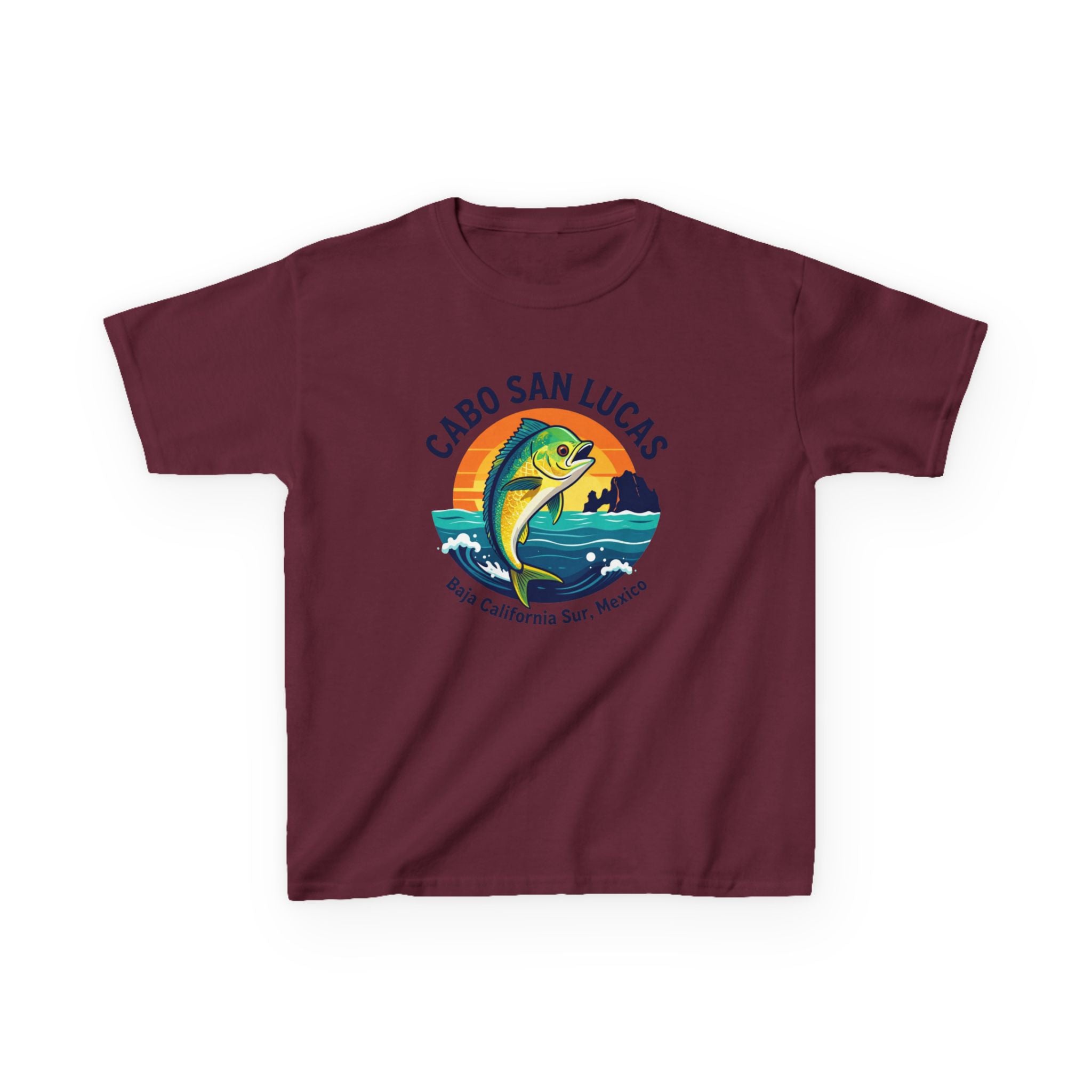 Kids Tee — Cabo San Lucas Mahi Mahi Fishing Souvenir