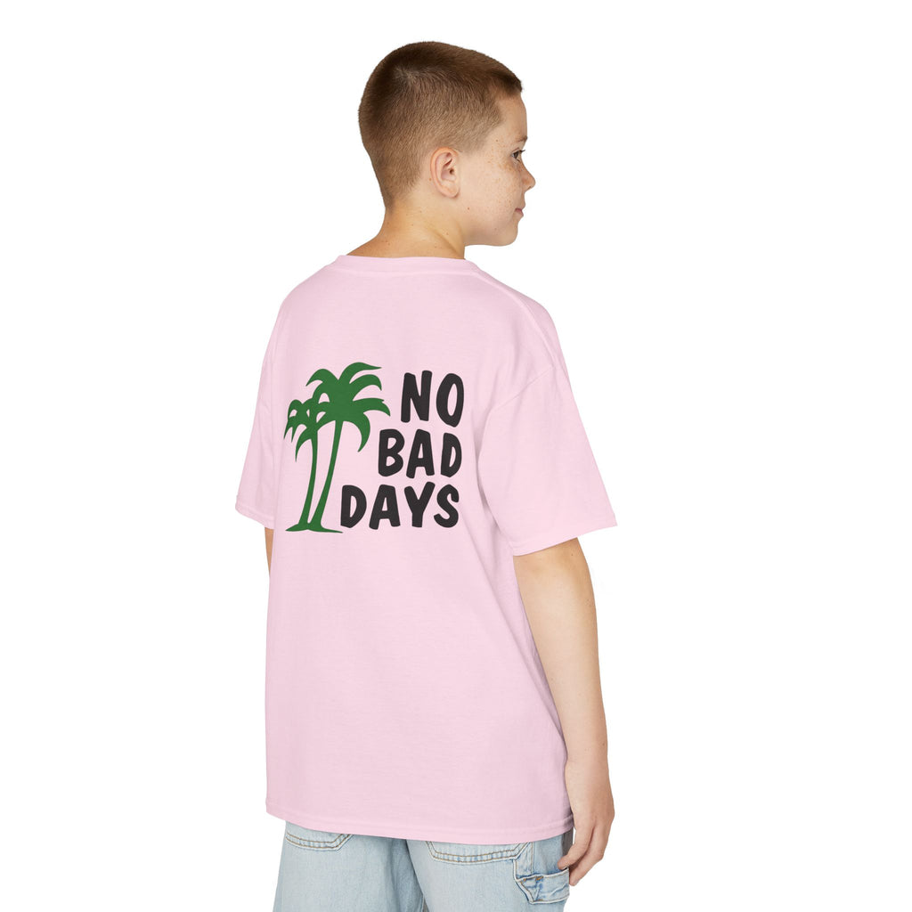 Kids 'No Bad Days' Palm Tree T‑Shirt