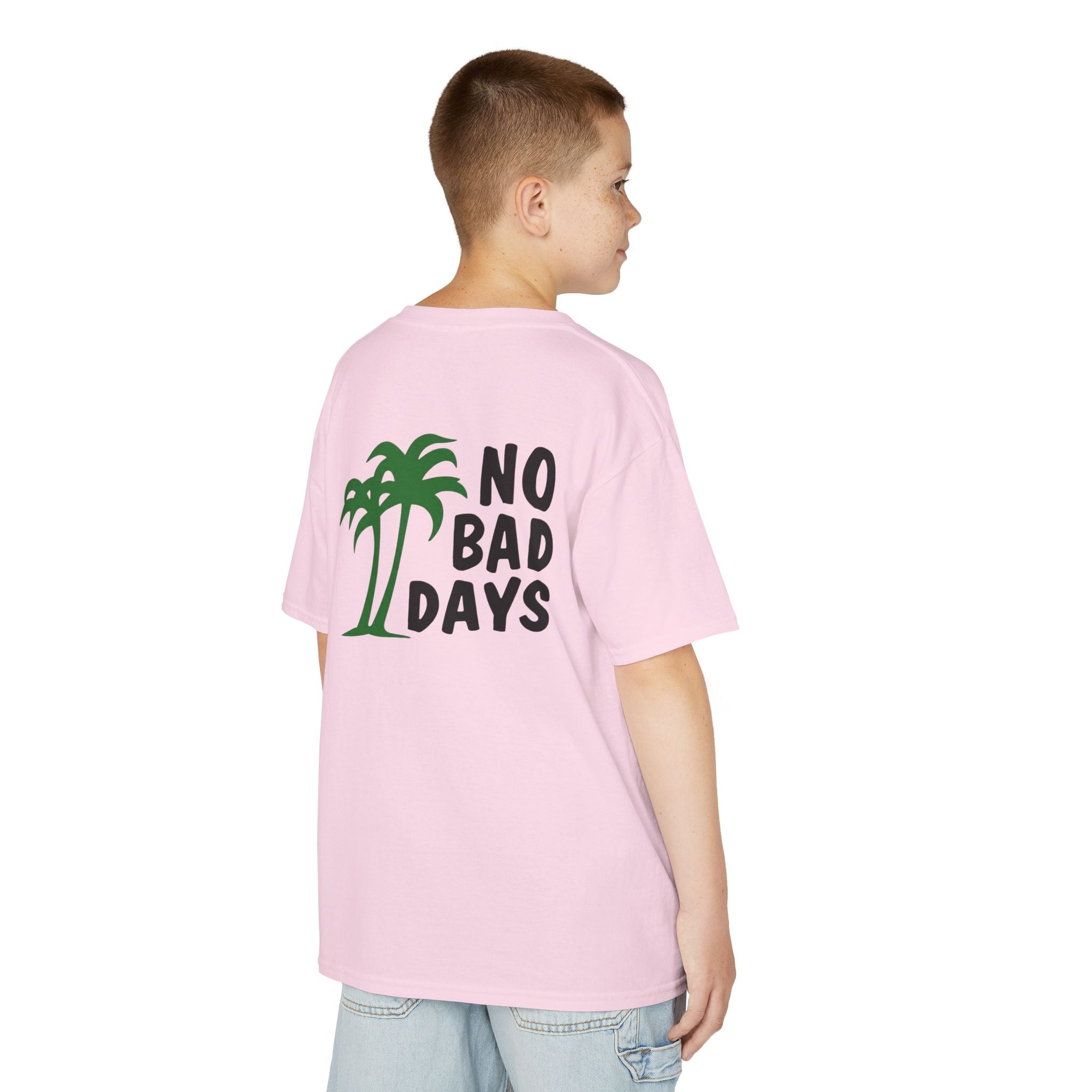 Kids 'No Bad Days' Palm Tree T‑Shirt