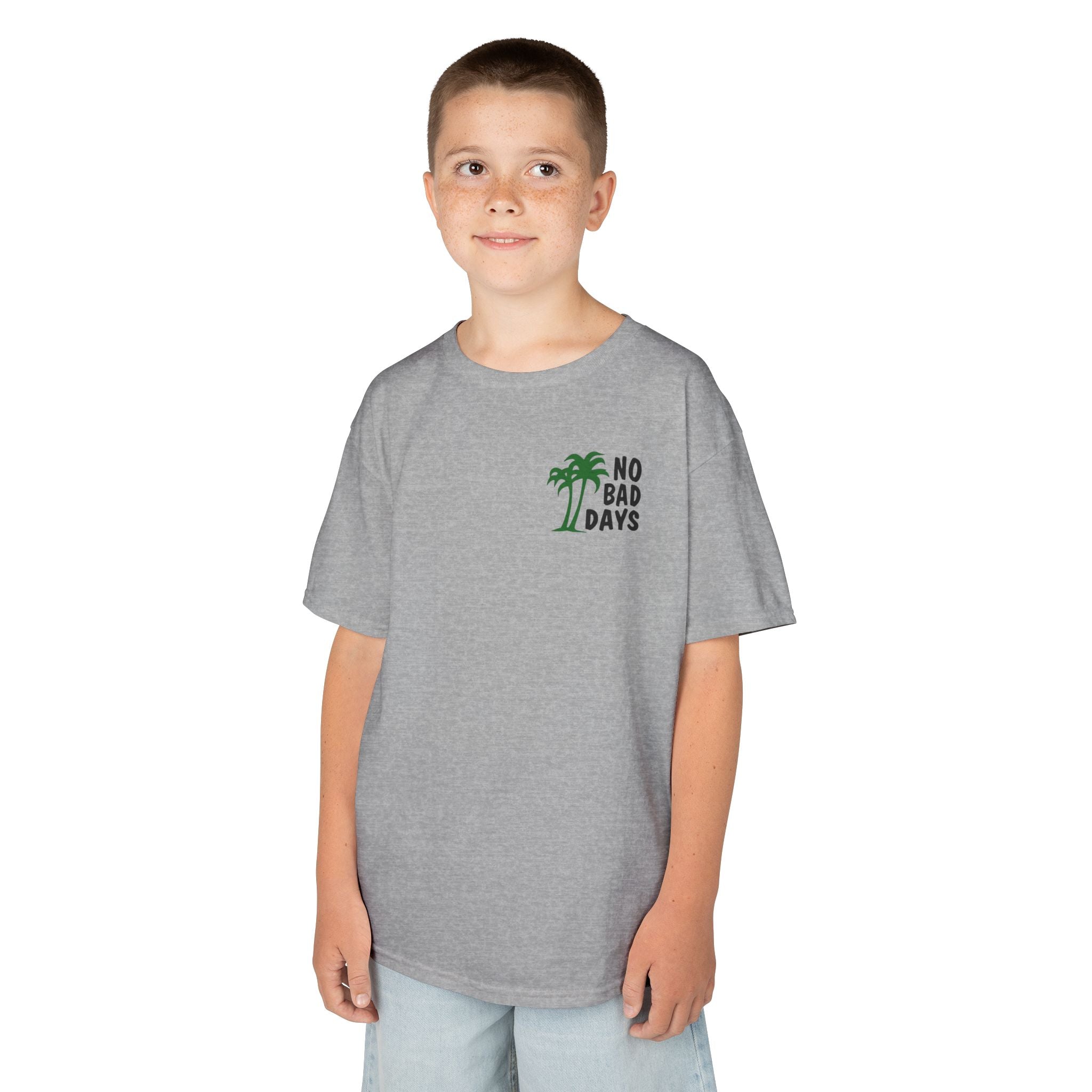 Kids 'No Bad Days' Palm Tree T‑Shirt