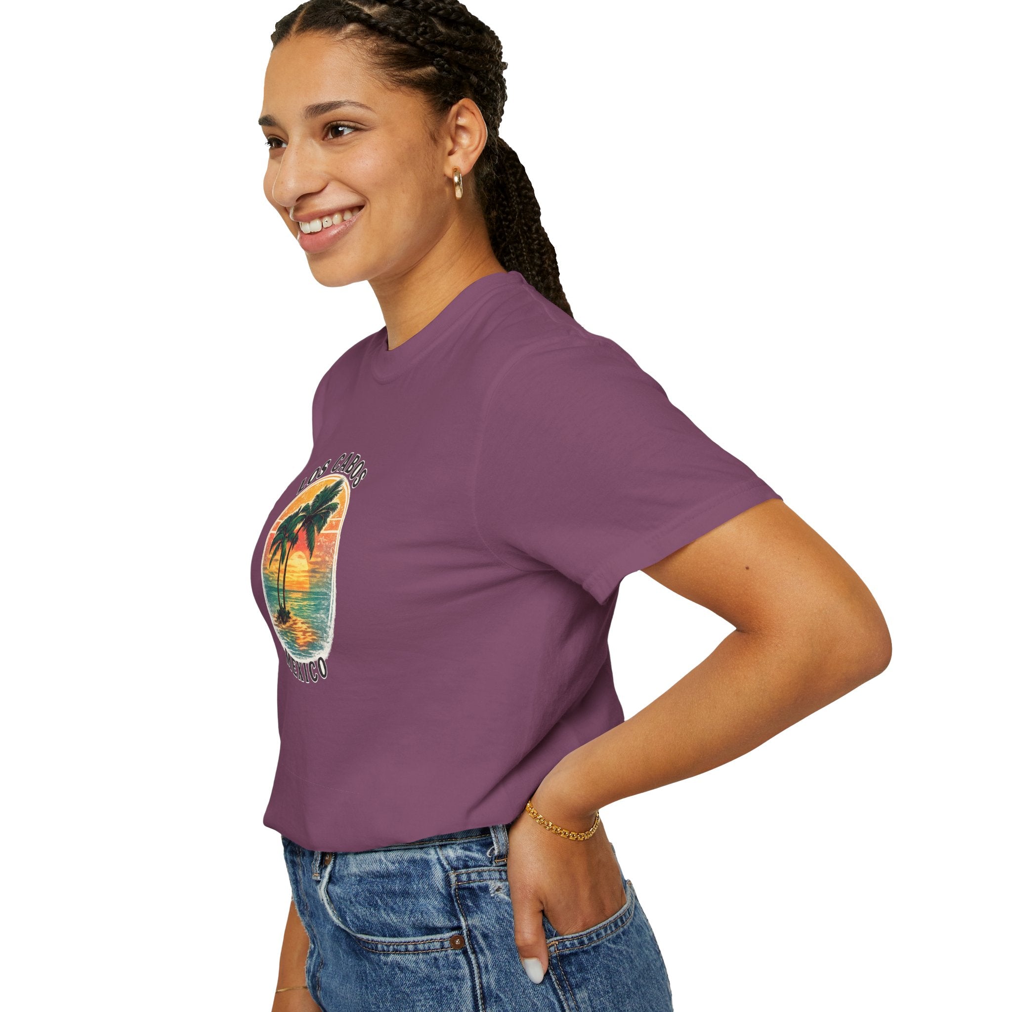 Los Cabos Palms T-Shirt — Tropical Beach Palm Graphic Tee