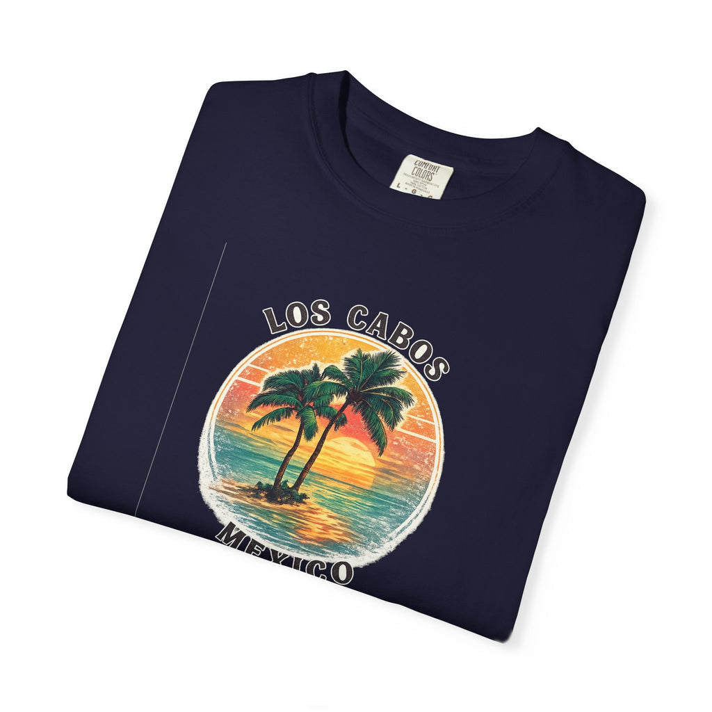 Los Cabos Palms T-Shirt — Tropical Beach Palm Graphic Tee