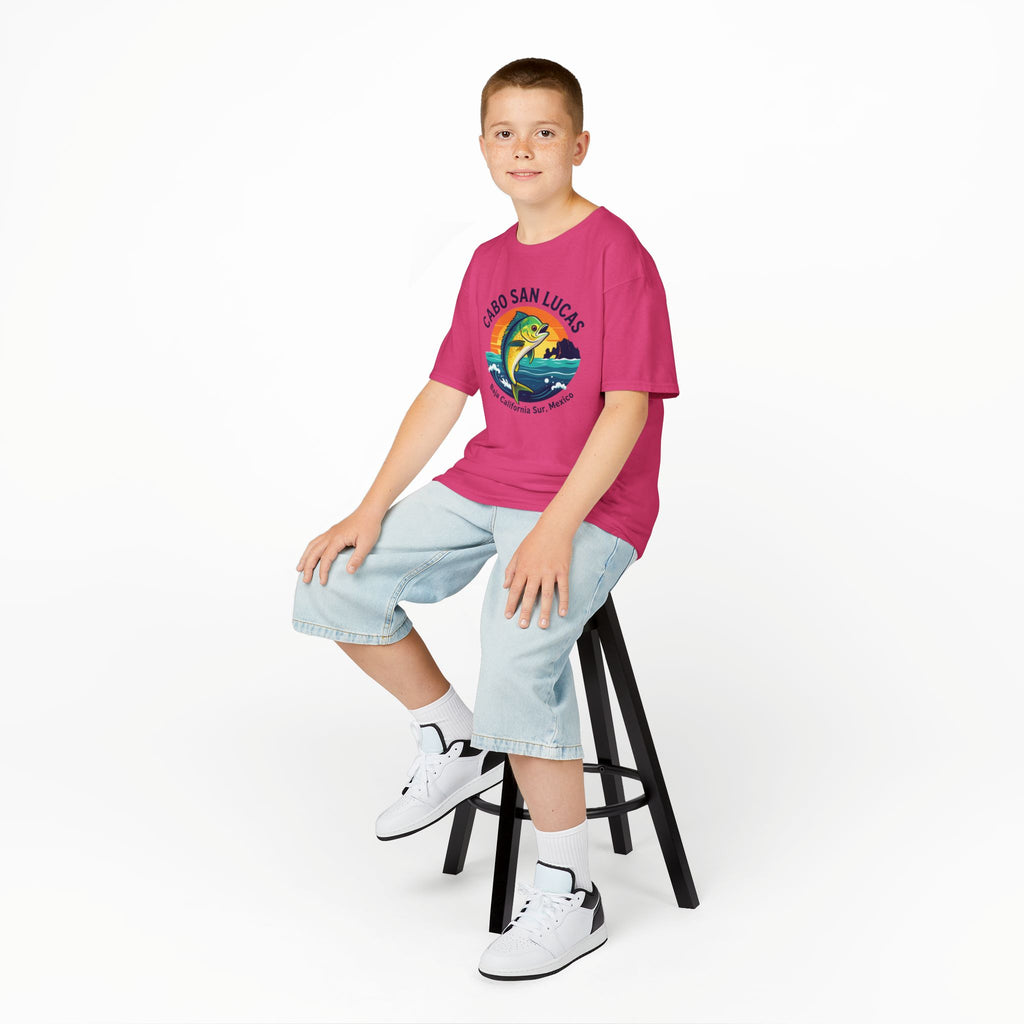 Kids Tee — Cabo San Lucas Mahi Mahi Fishing Souvenir