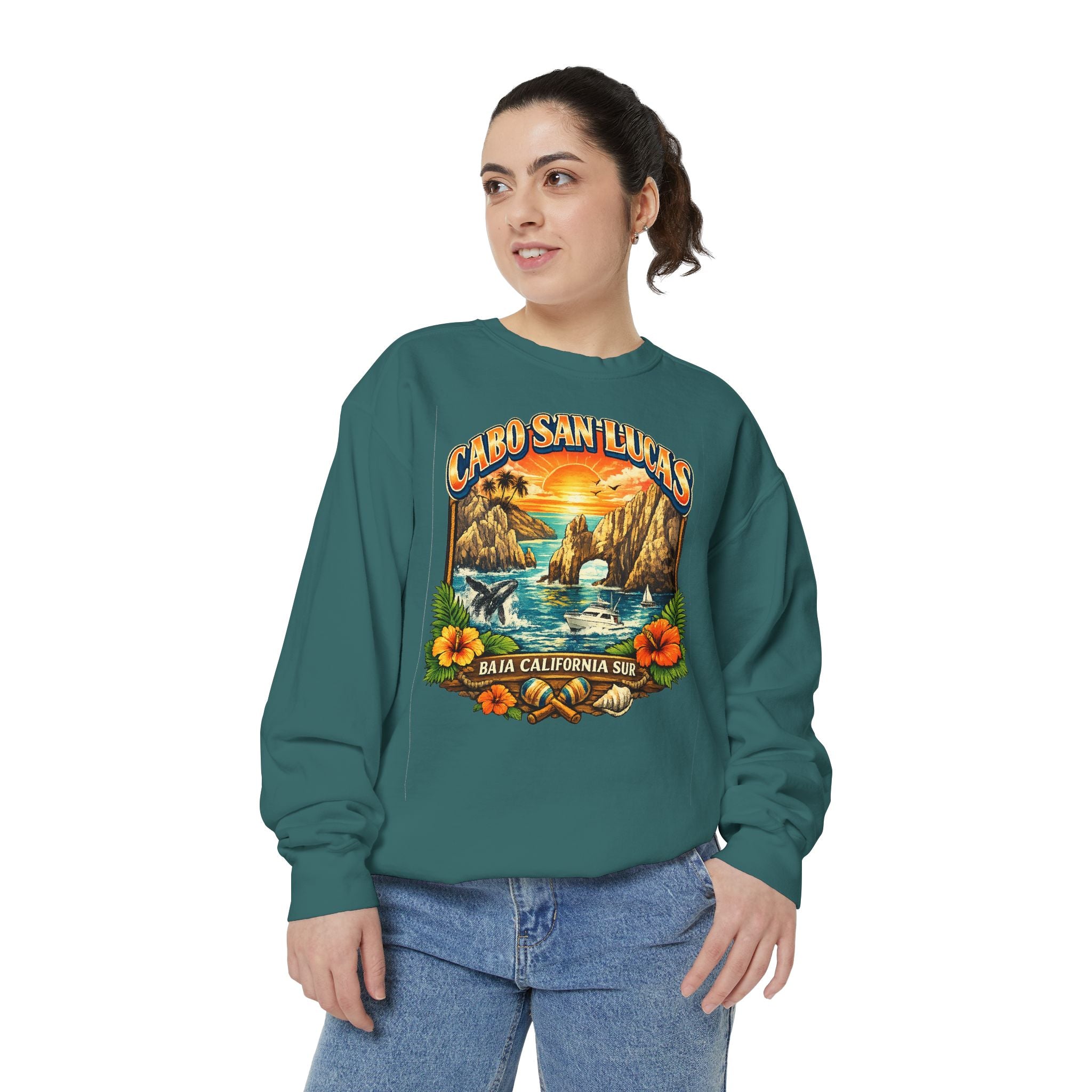 Cabo San Lucas Sunset Sweatshirt — Baja California Surf Crewneck