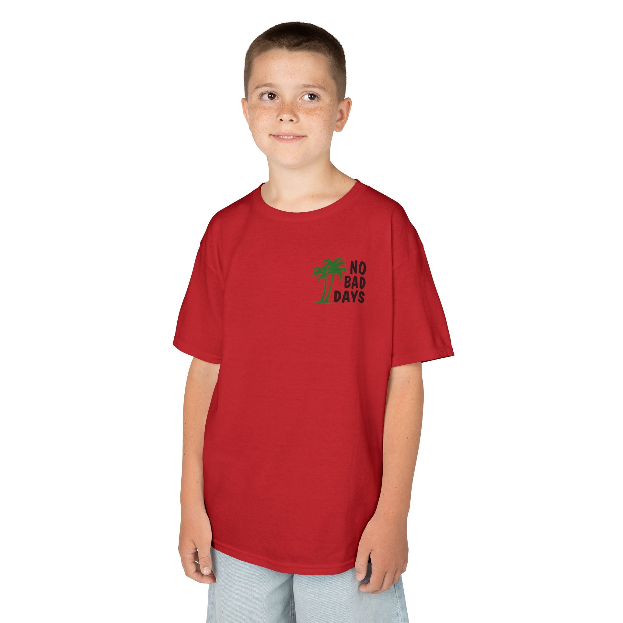Kids 'No Bad Days' Palm Tree T‑Shirt