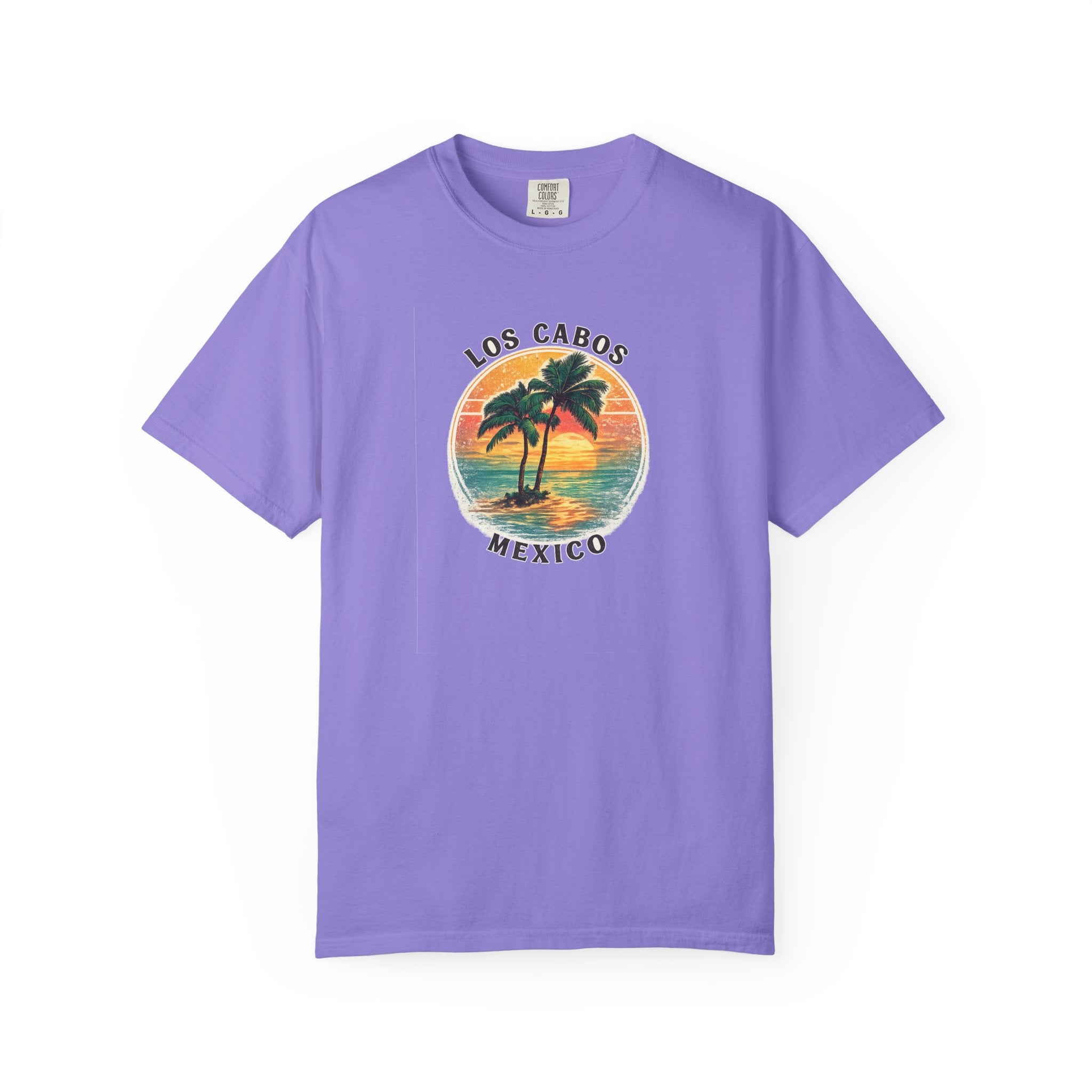 Los Cabos Palms T-Shirt — Tropical Beach Palm Graphic Tee