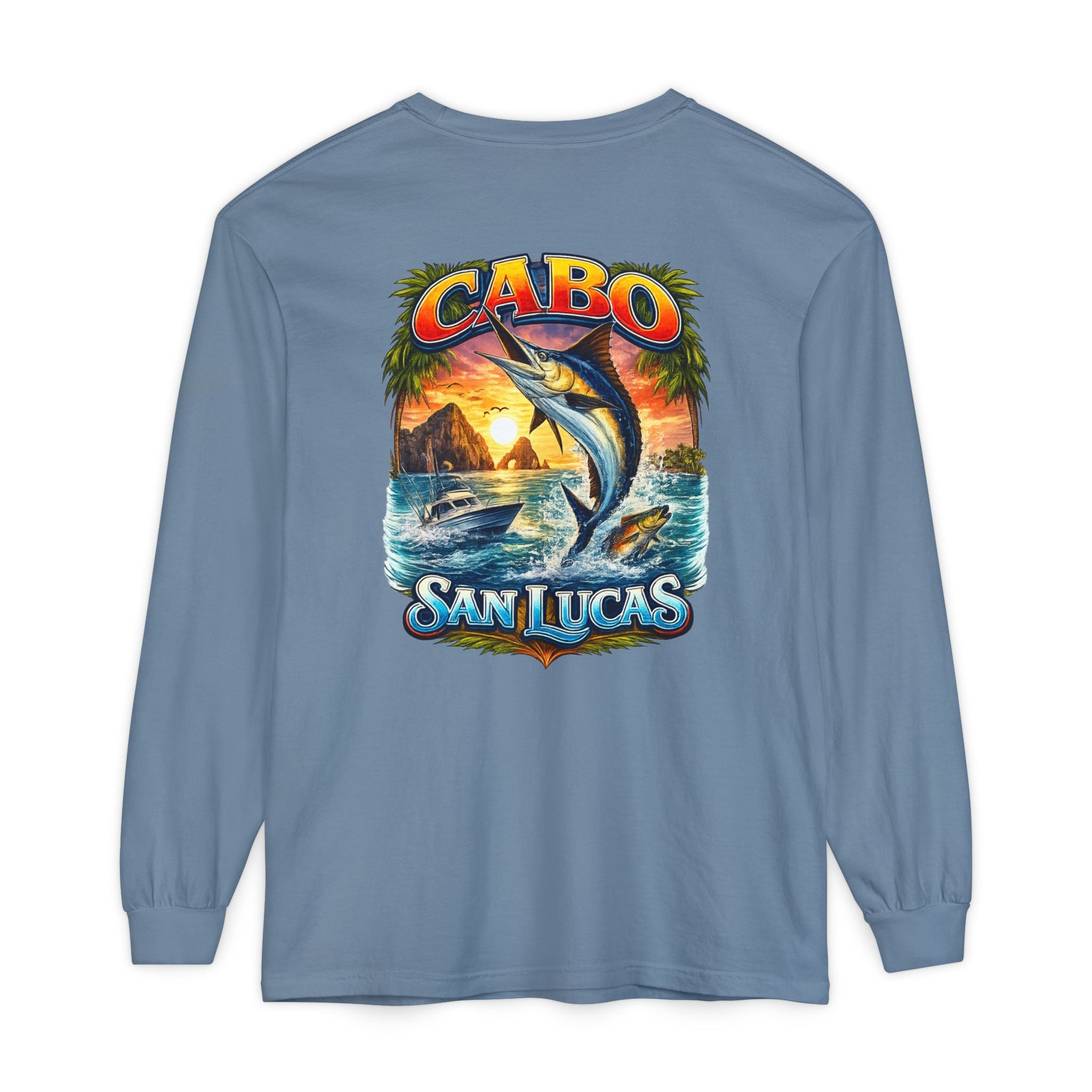 Cabo San Lucas Marlin Long Sleeve Tee