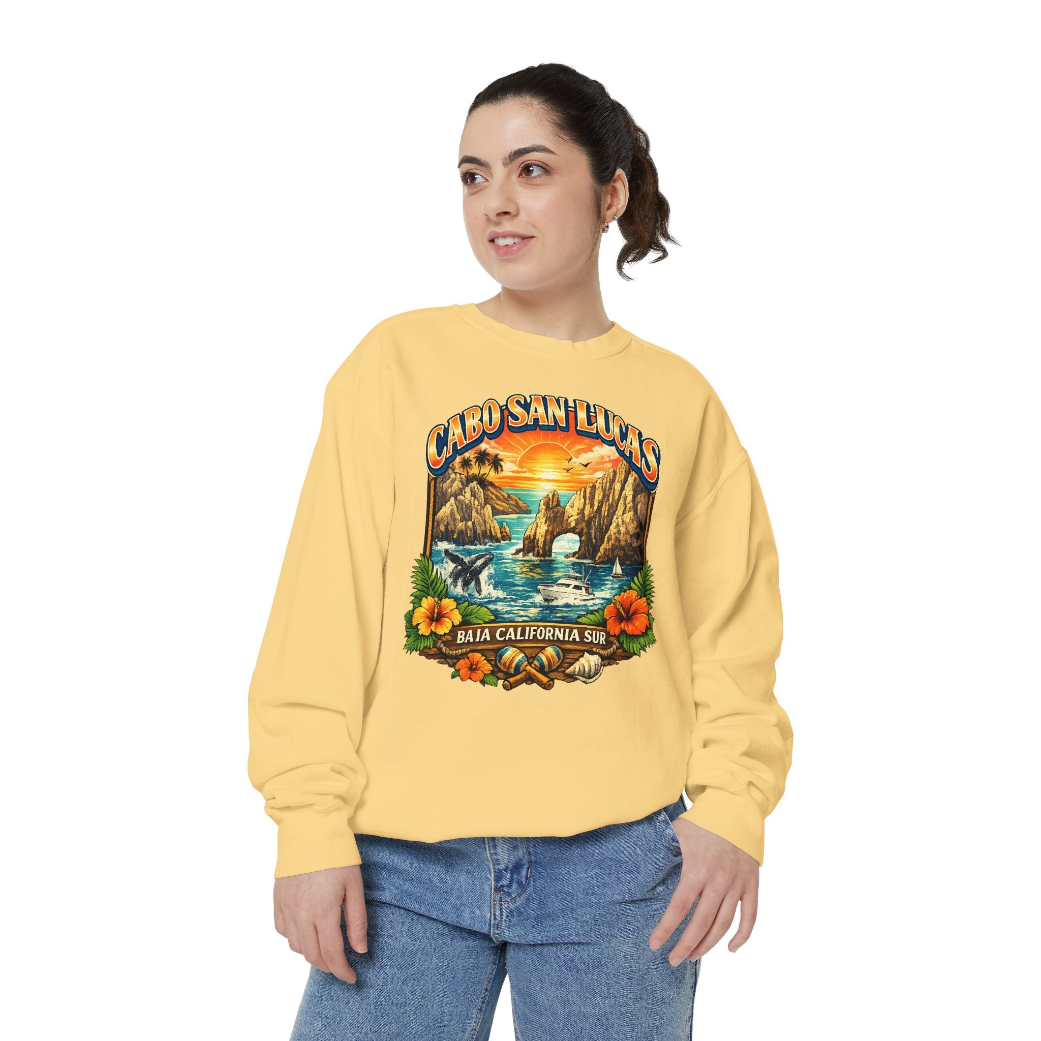 Cabo San Lucas Sunset Sweatshirt — Baja California Surf Crewneck