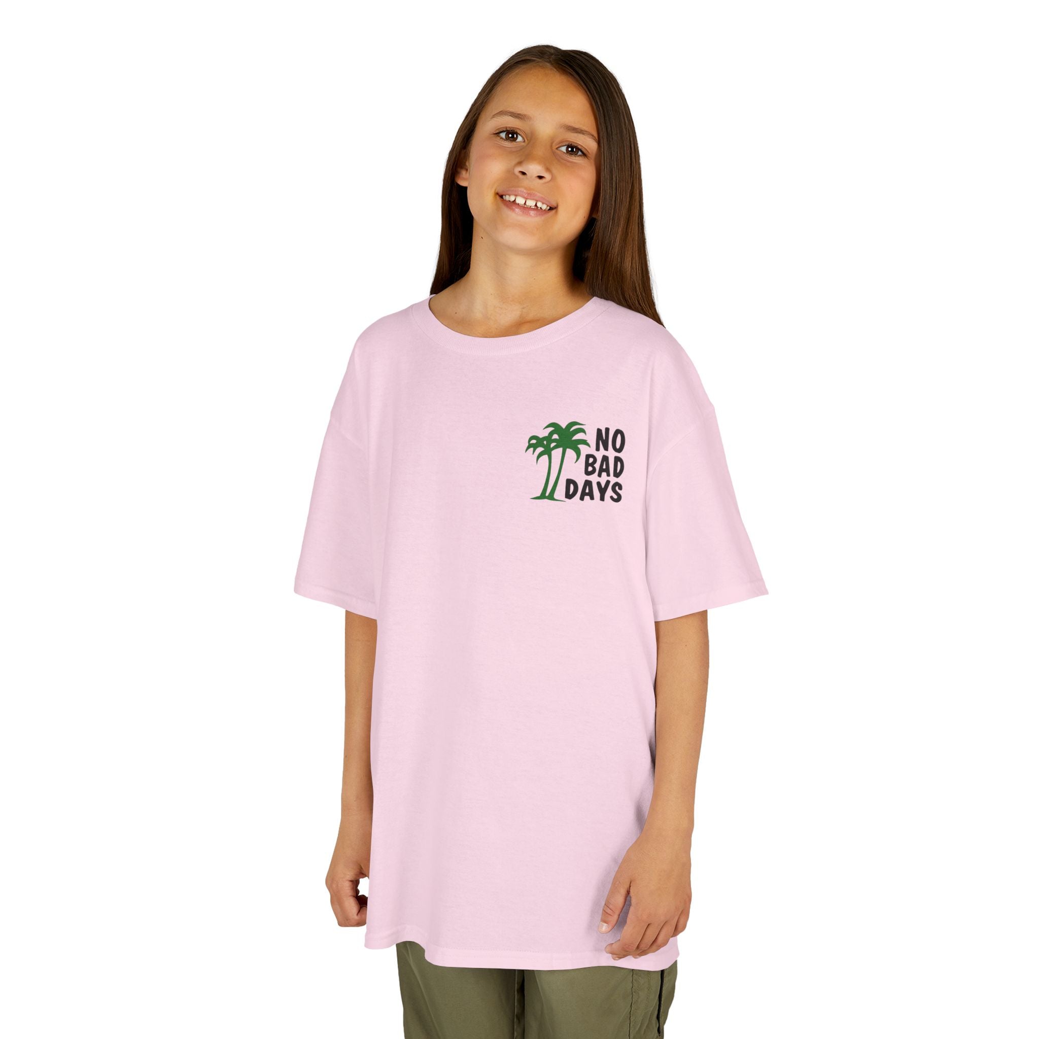 Kids 'No Bad Days' Palm Tree T‑Shirt