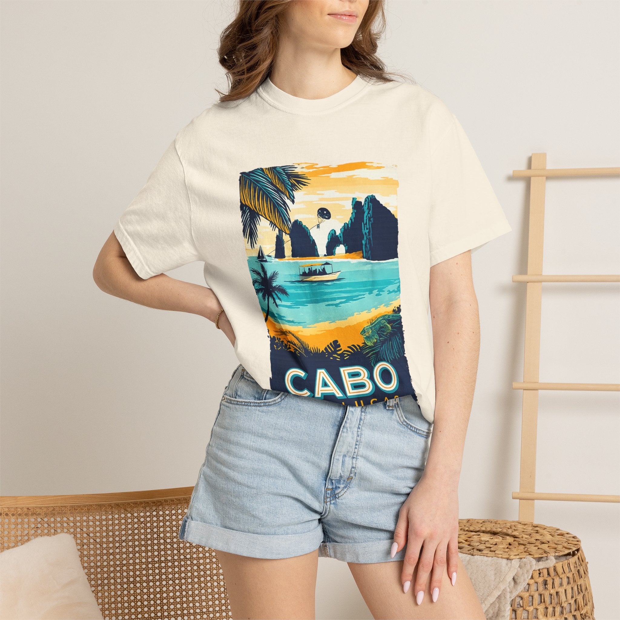 Cabo Paradise Arch T-Shirt — Cabo San Lucas Beach Vibes