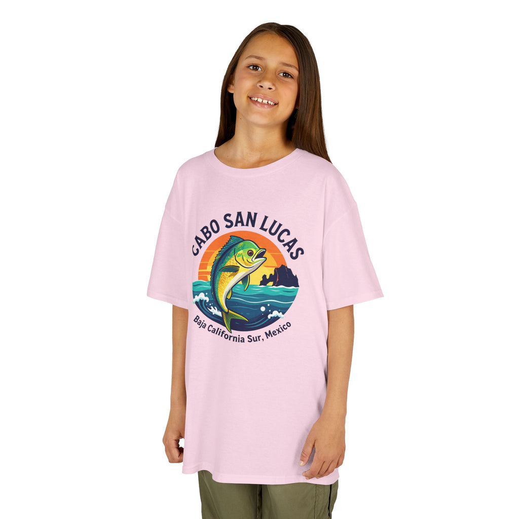Kids Tee — Cabo San Lucas Mahi Mahi Fishing Souvenir
