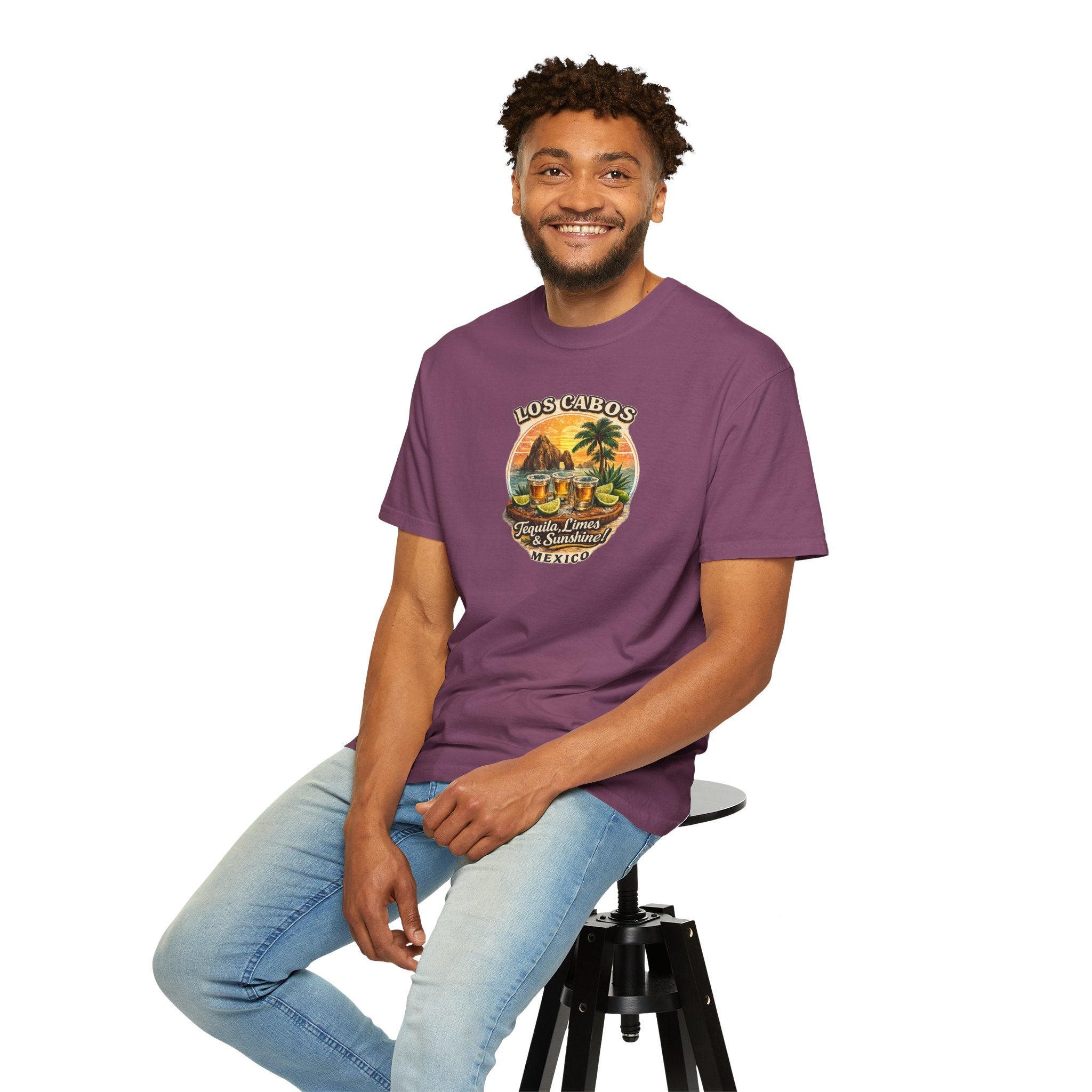 Los Cabos Tequila & Limes T-Shirt — Mexico Beach Vacation Tee